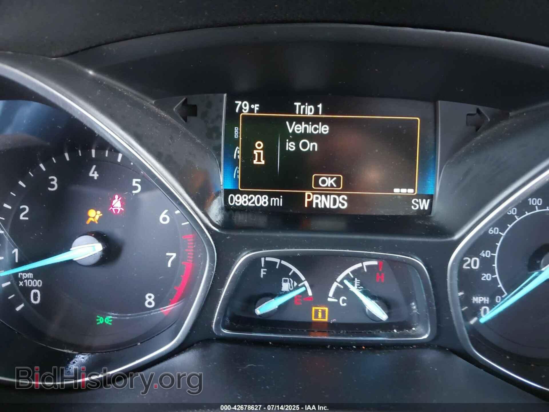2019 FORD ESCAPE - VIN: 1FMCU0F71KUB79856 - Фото 15