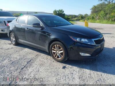 2012 Kia OPTIMA LX, черный — VIN 5XXGM4A73CG052540, IAAI