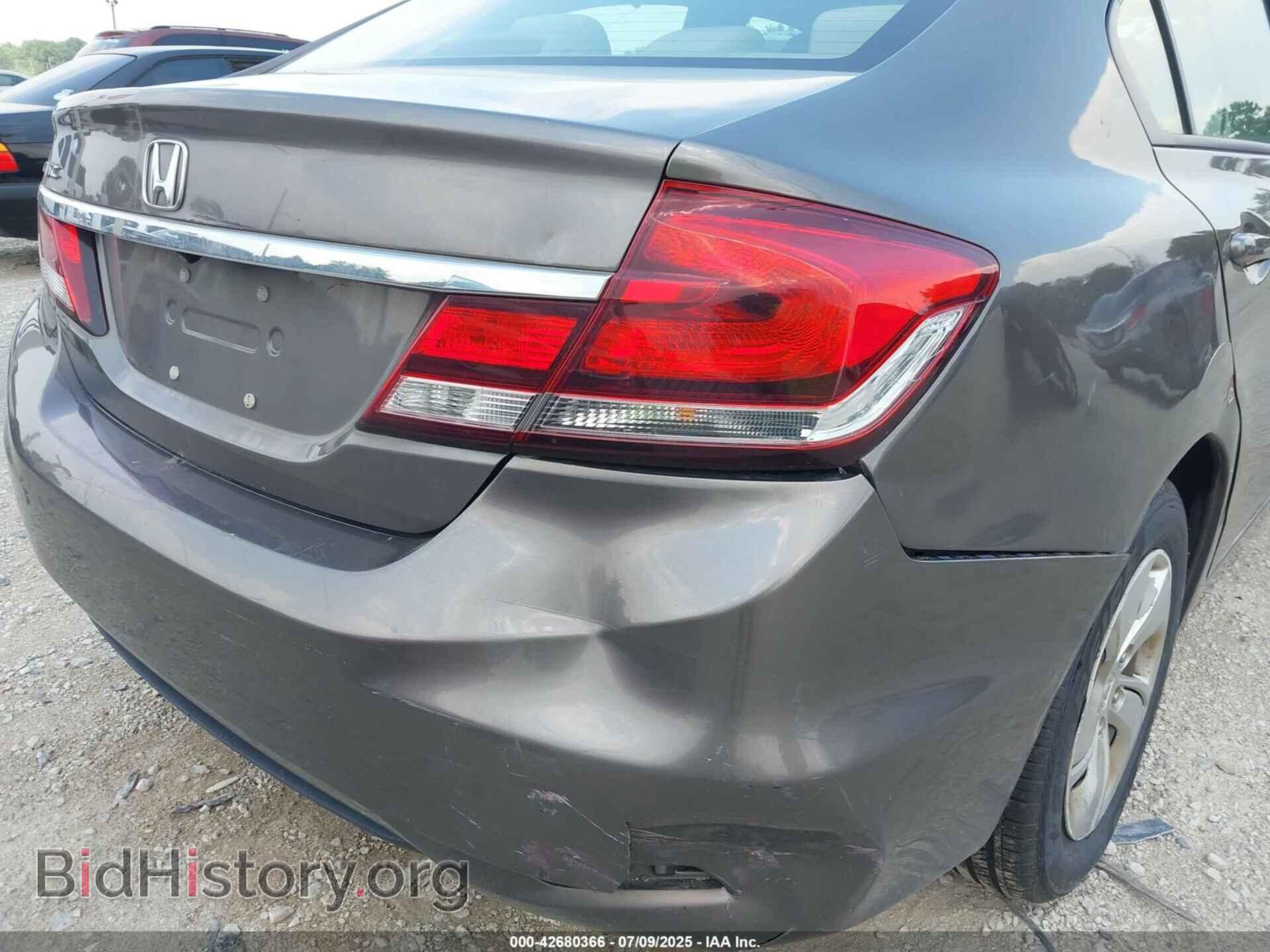 2013 HONDA CIVIC - VIN: 19XFB2F52DE019763 - Фото 6