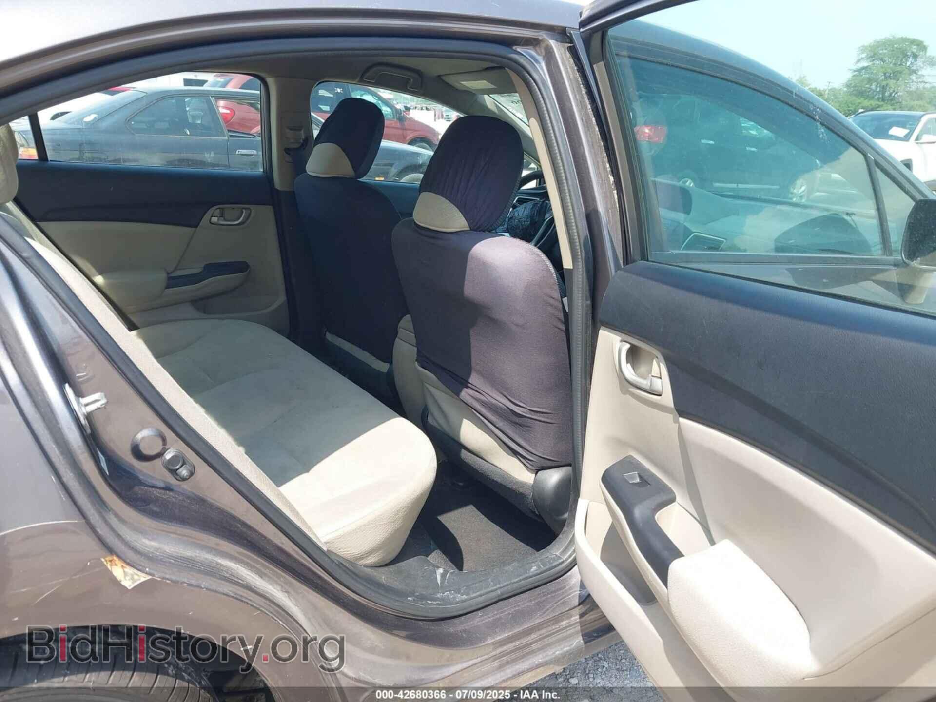2013 HONDA CIVIC - VIN: 19XFB2F52DE019763 - Фото 8