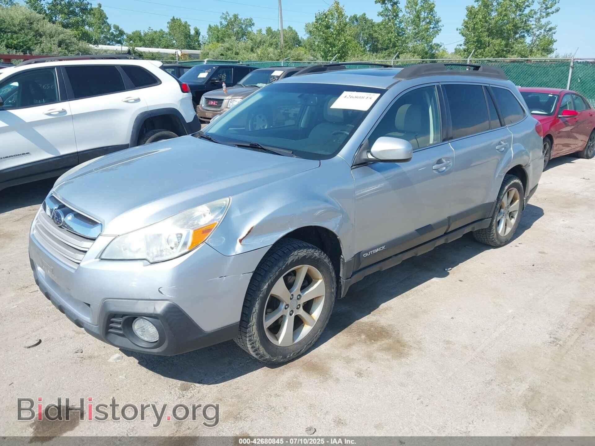2014 SUBARU OUTBACK - VIN: 4S4BRBDC2E3291438 - Фото 2