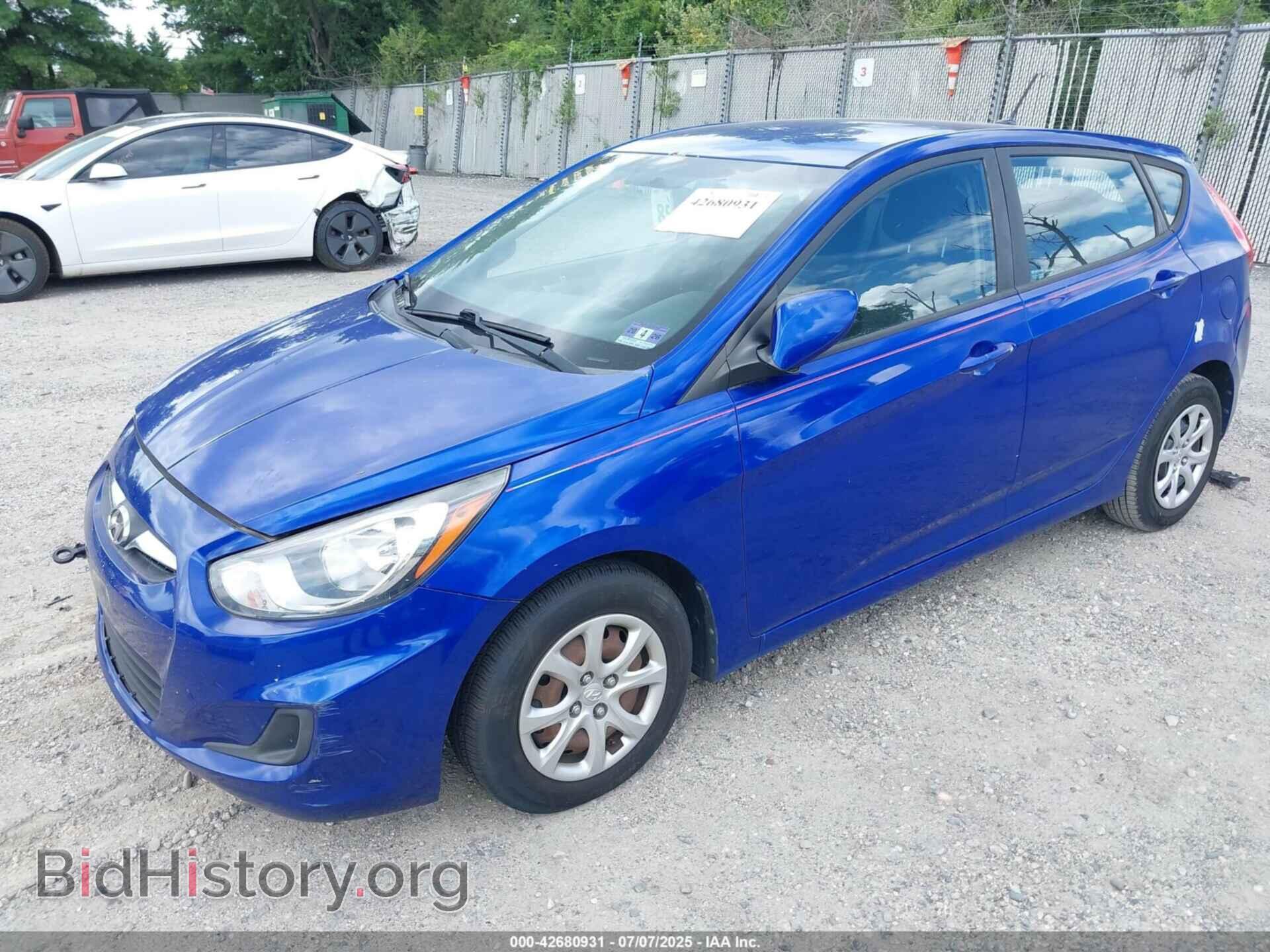 2014 HYUNDAI ACCENT - VIN: KMHCT5AE3EU181599 - Фото 2