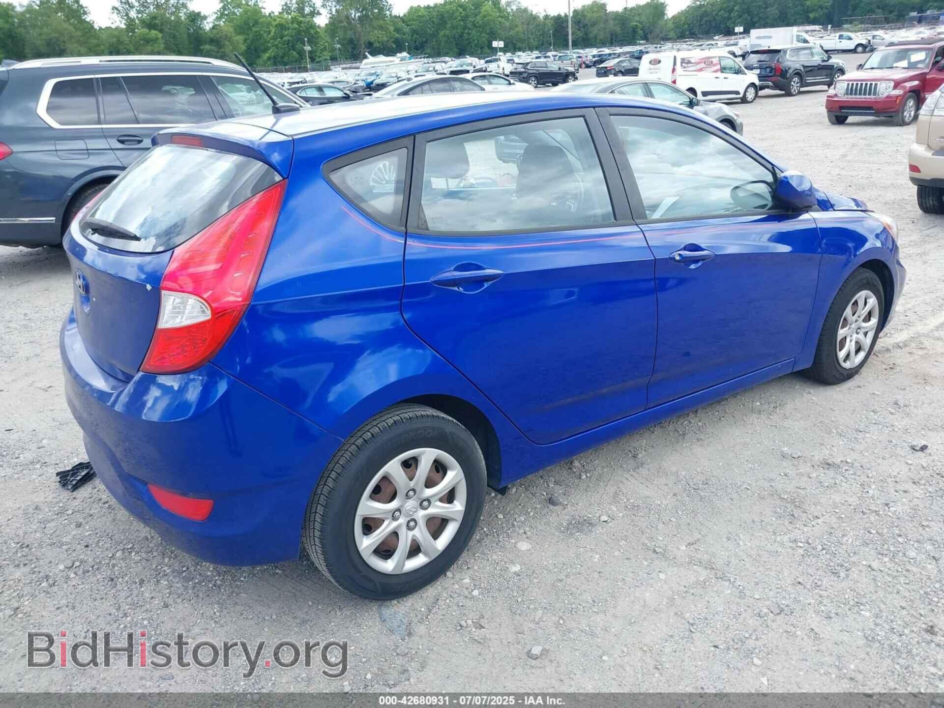 2014 HYUNDAI ACCENT - VIN: KMHCT5AE3EU181599 - Фото 4