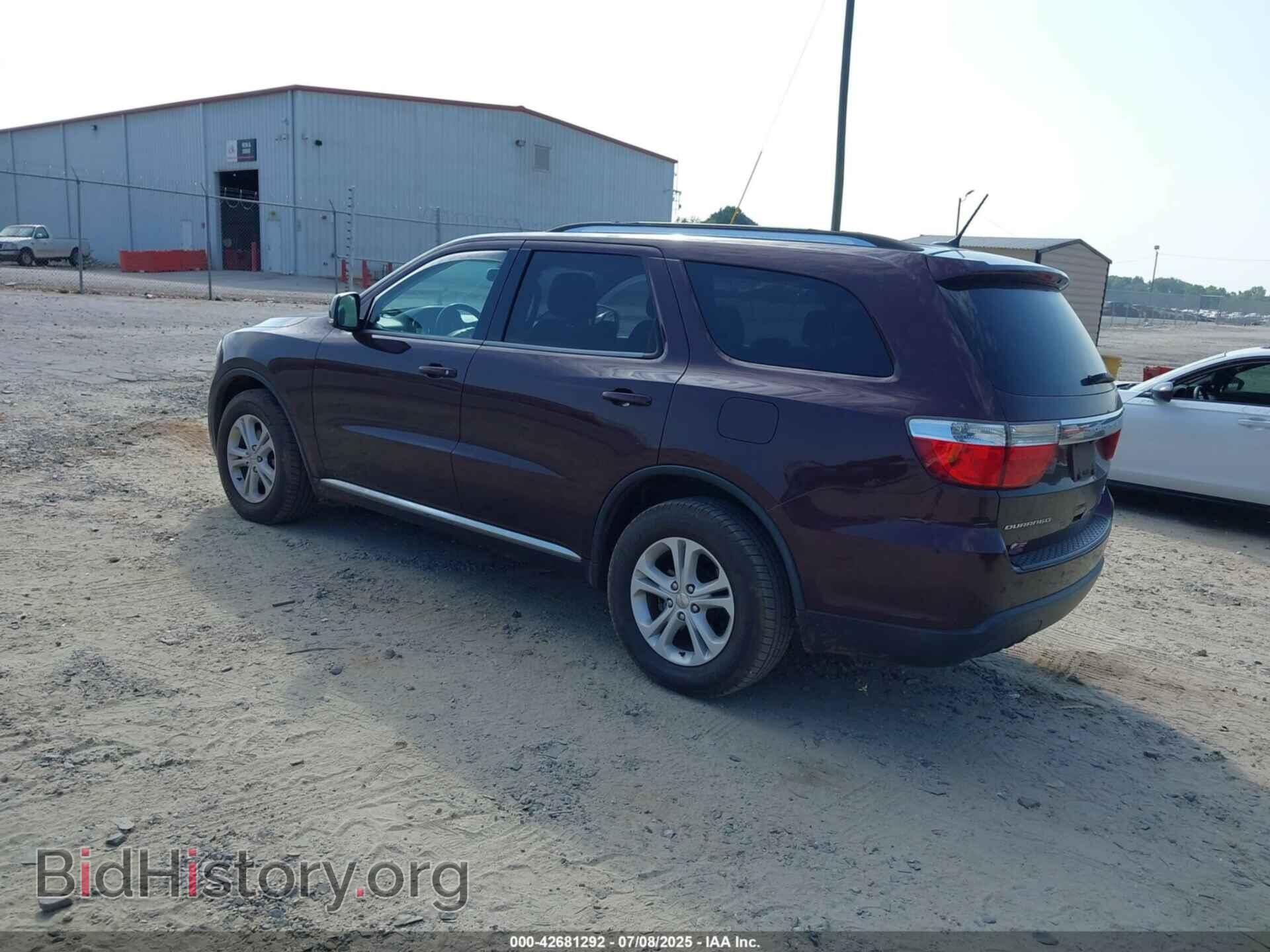 2012 DODGE DURANGO - VIN: 1C4RDHDG1CC275493 - Фото 3