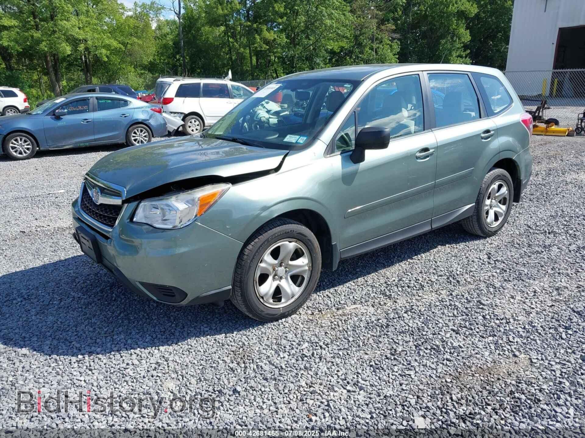 2014 SUBARU FORESTER - VIN: JF2SJAAC0EH468082 - Фото 2