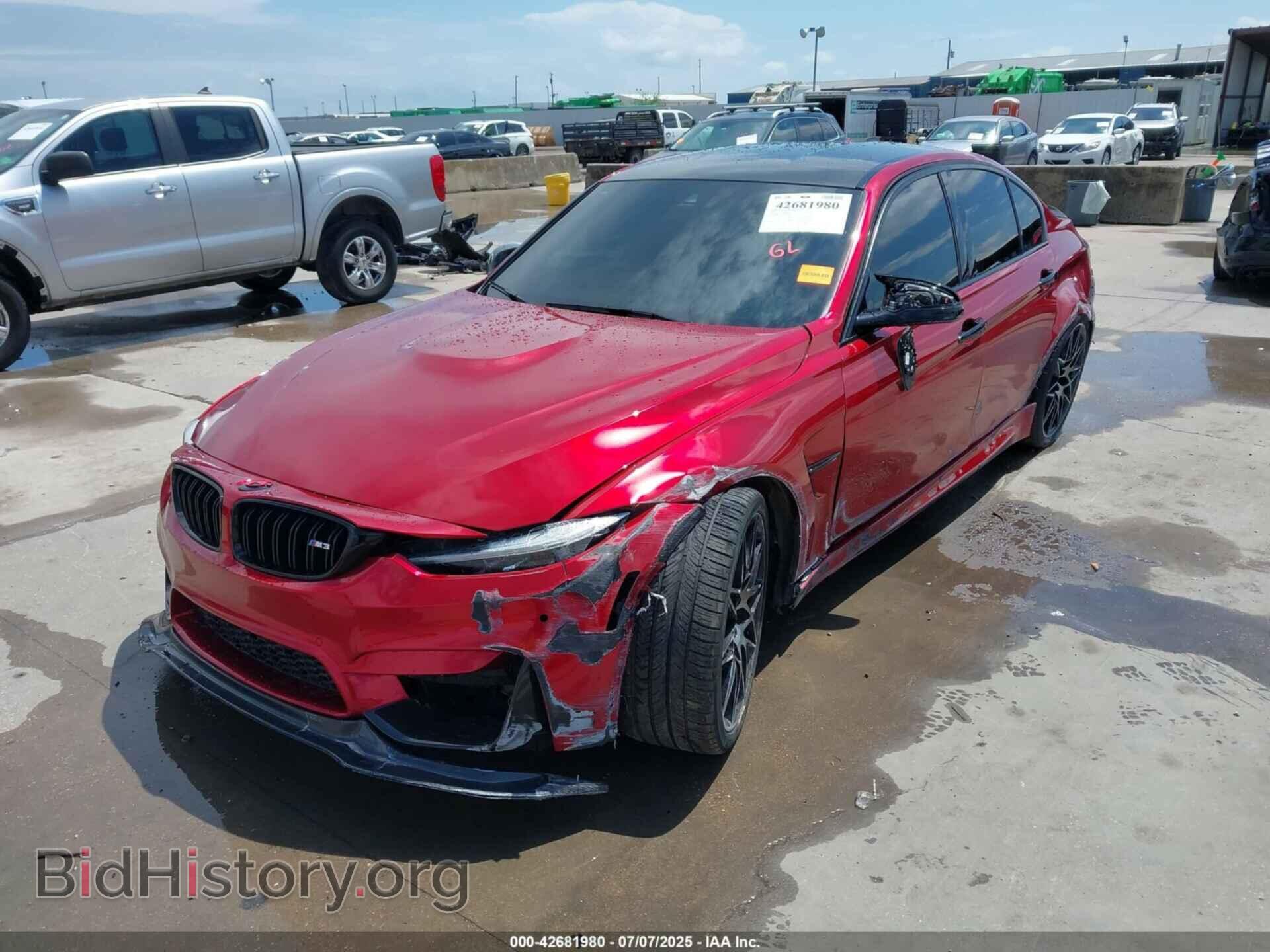 2018 BMW M3 - VIN: WBS8M9C58J5L71553 - Photo 2