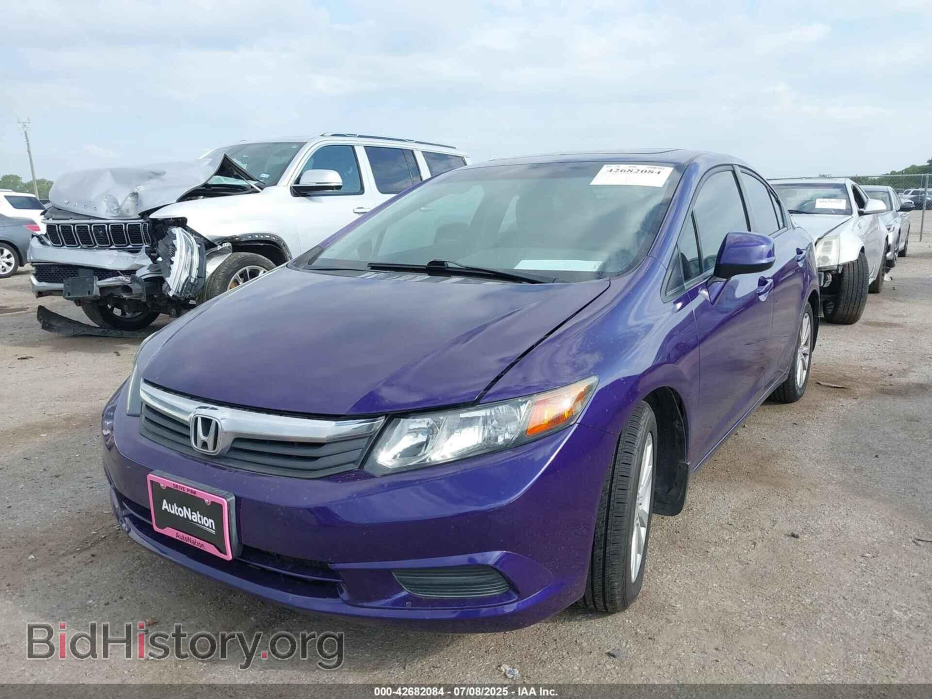 2012 HONDA CIVIC - VIN: 2HGFB2F94CH541852 - Фото 2