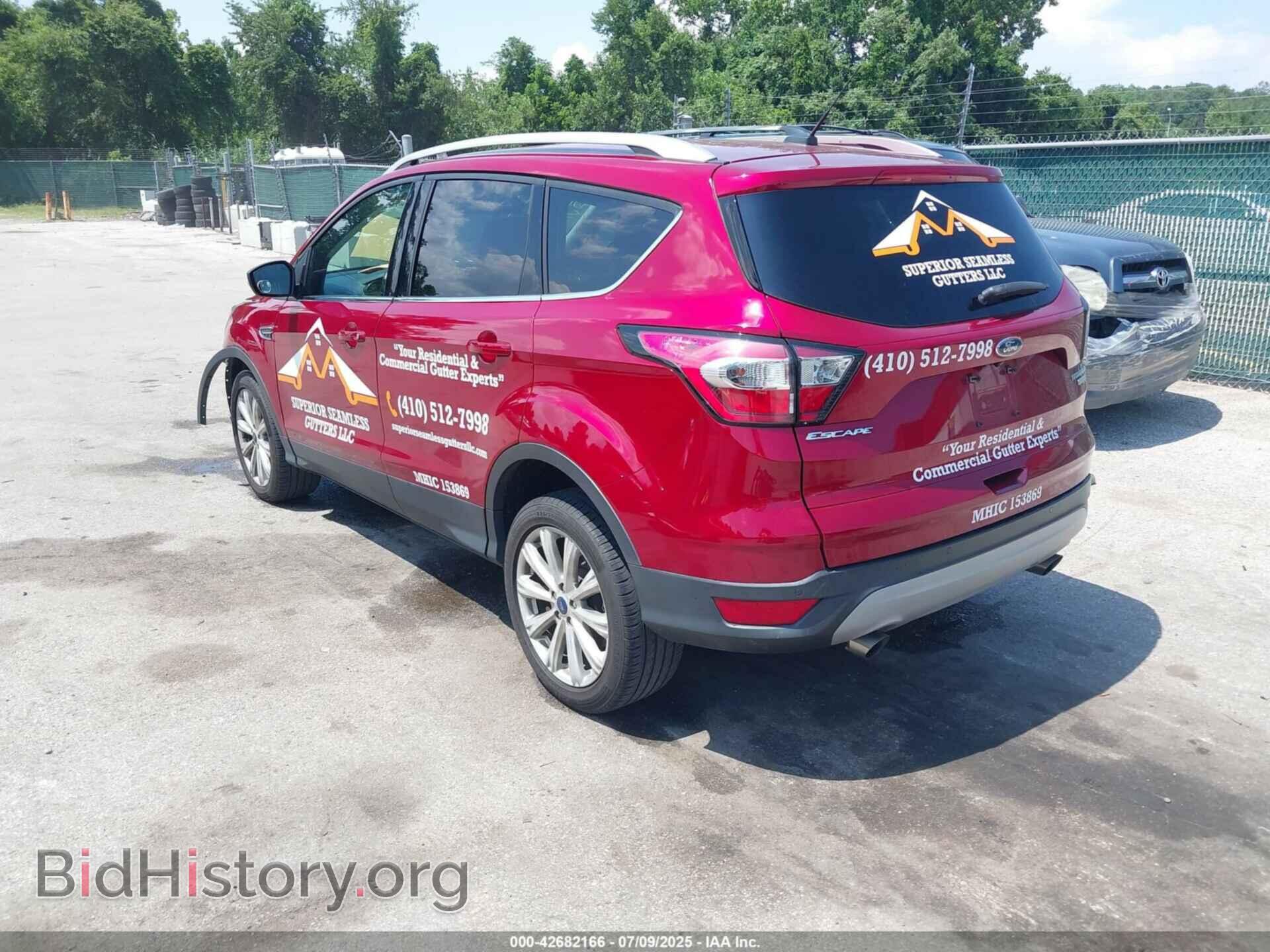 2017 FORD ESCAPE - VIN: 1FMCU0J90HUE84377 - Фото 3