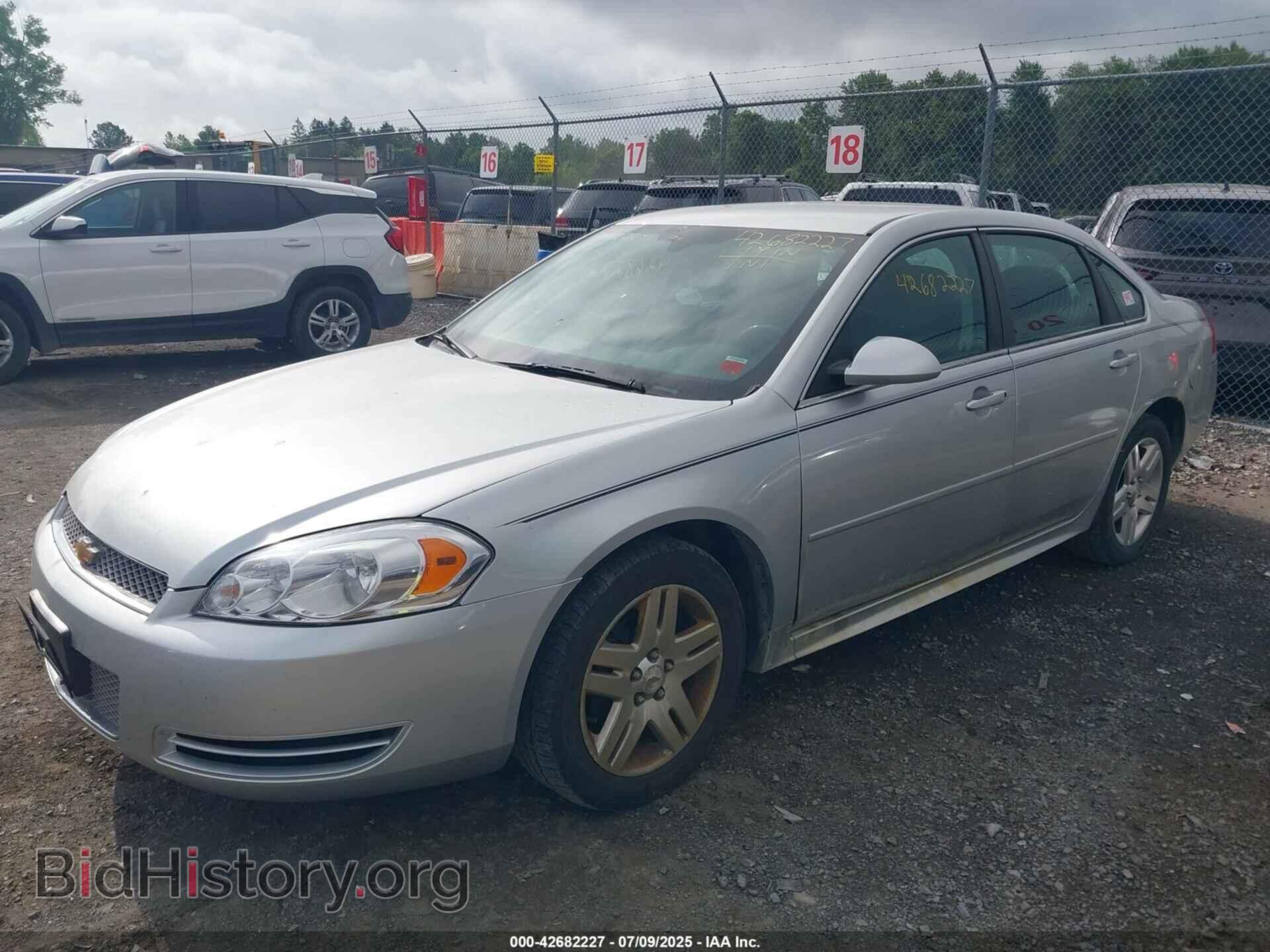 2012 CHEVROLET IMPALA - VIN: 2G1WG5E39C1277267 - Фото 2