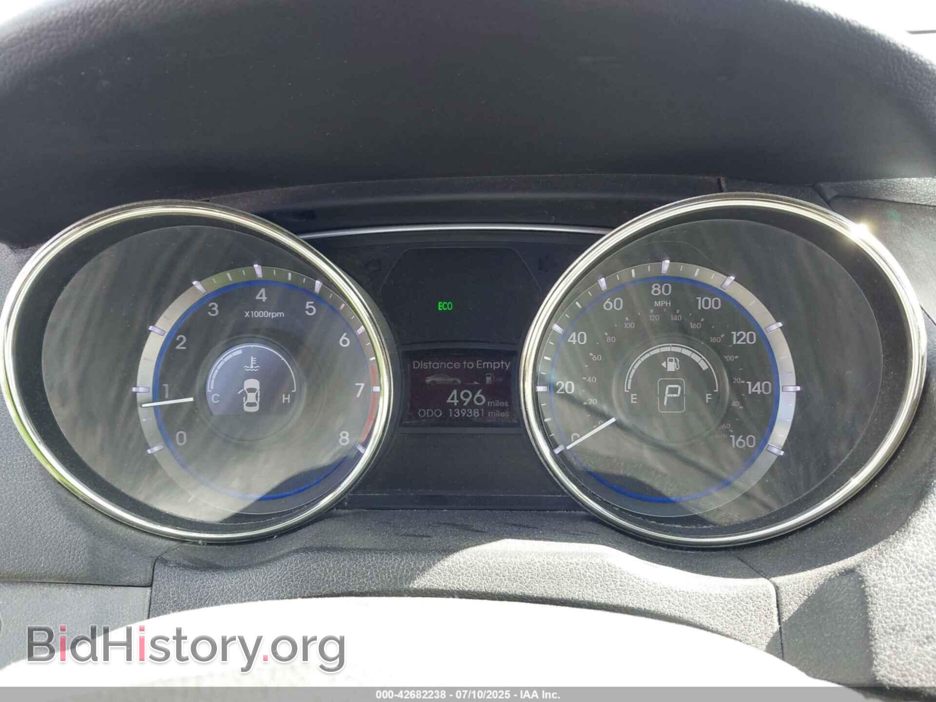 2013 HYUNDAI SONATA - VIN: 5NPEB4AC3DH522565 - Фото 7