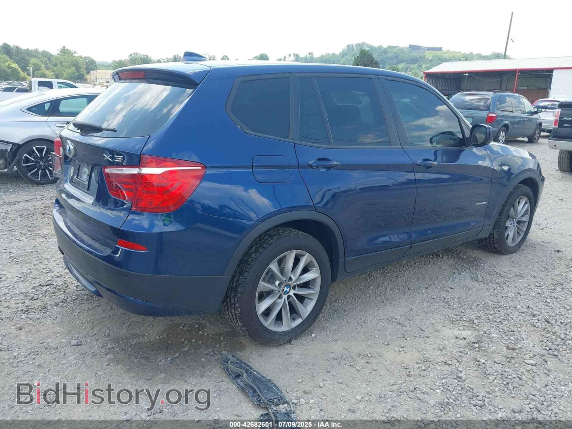 2013 BMW X3 - VIN: 5UXWX9C58D0A13541 - Фото 4