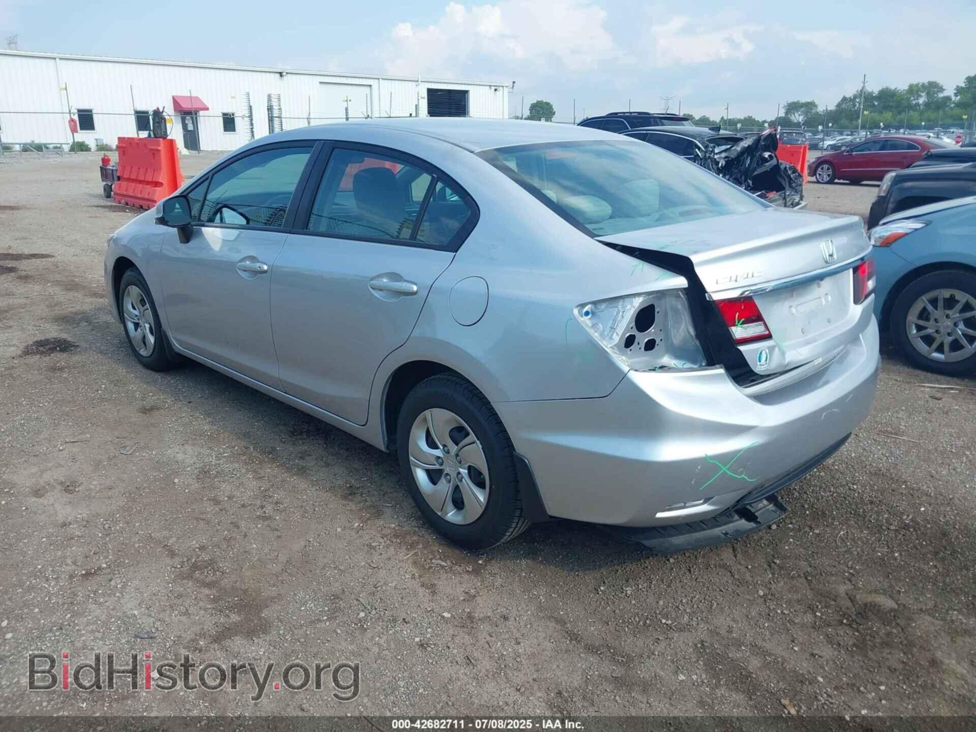 2013 HONDA CIVIC - VIN: 19XFB2F52DE058630 - Фото 3