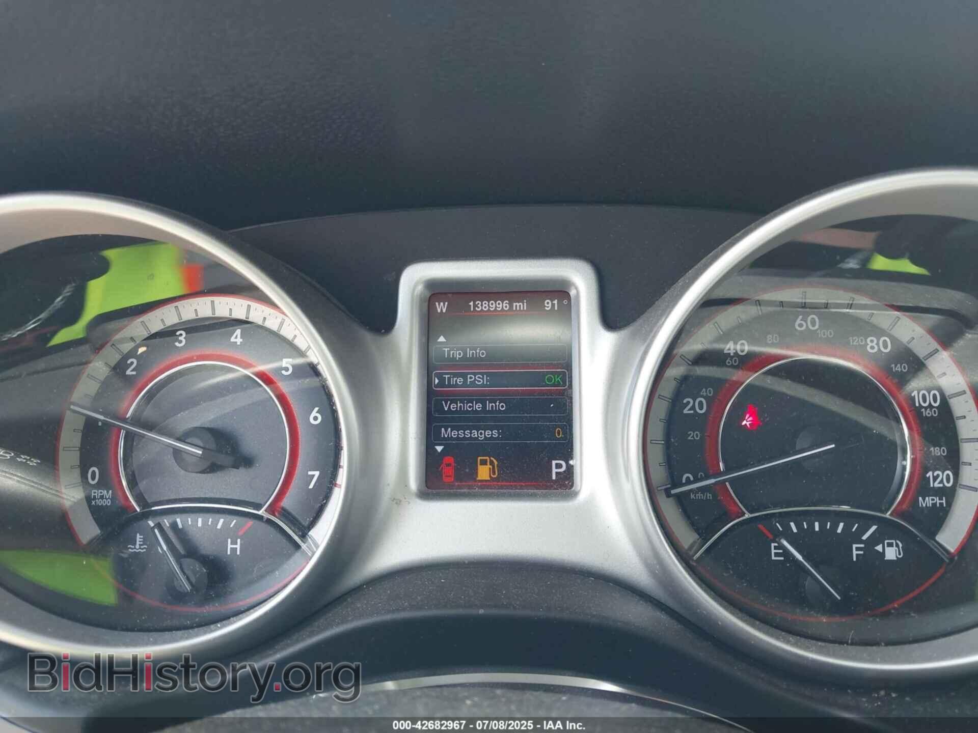 2013 DODGE JOURNEY - VIN: 3C4PDCBB5DT583452 - Фото 7