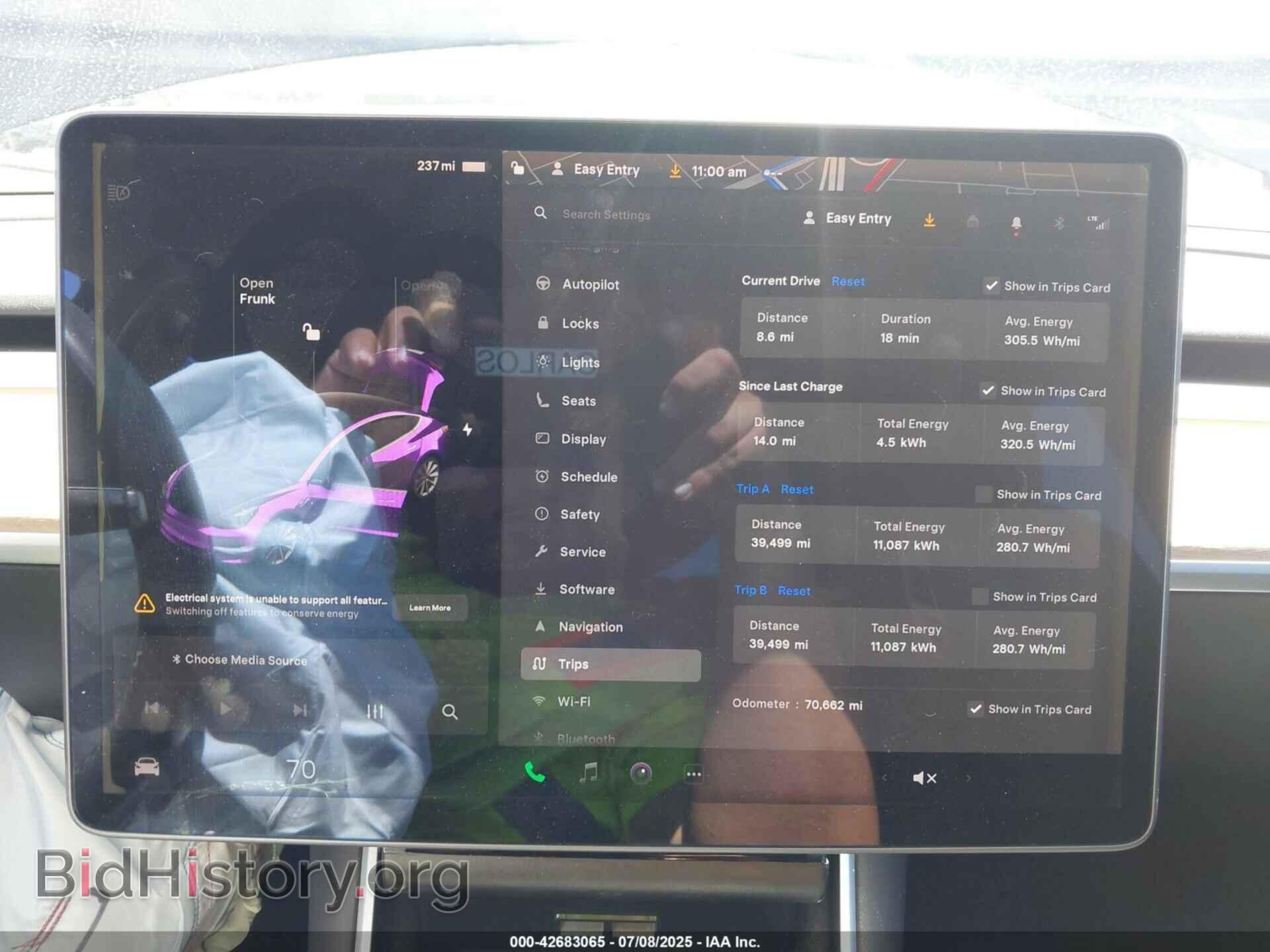 2019 TESLA MODEL 3 - VIN: 5YJ3E1EA1KF314251 - Photo 7
