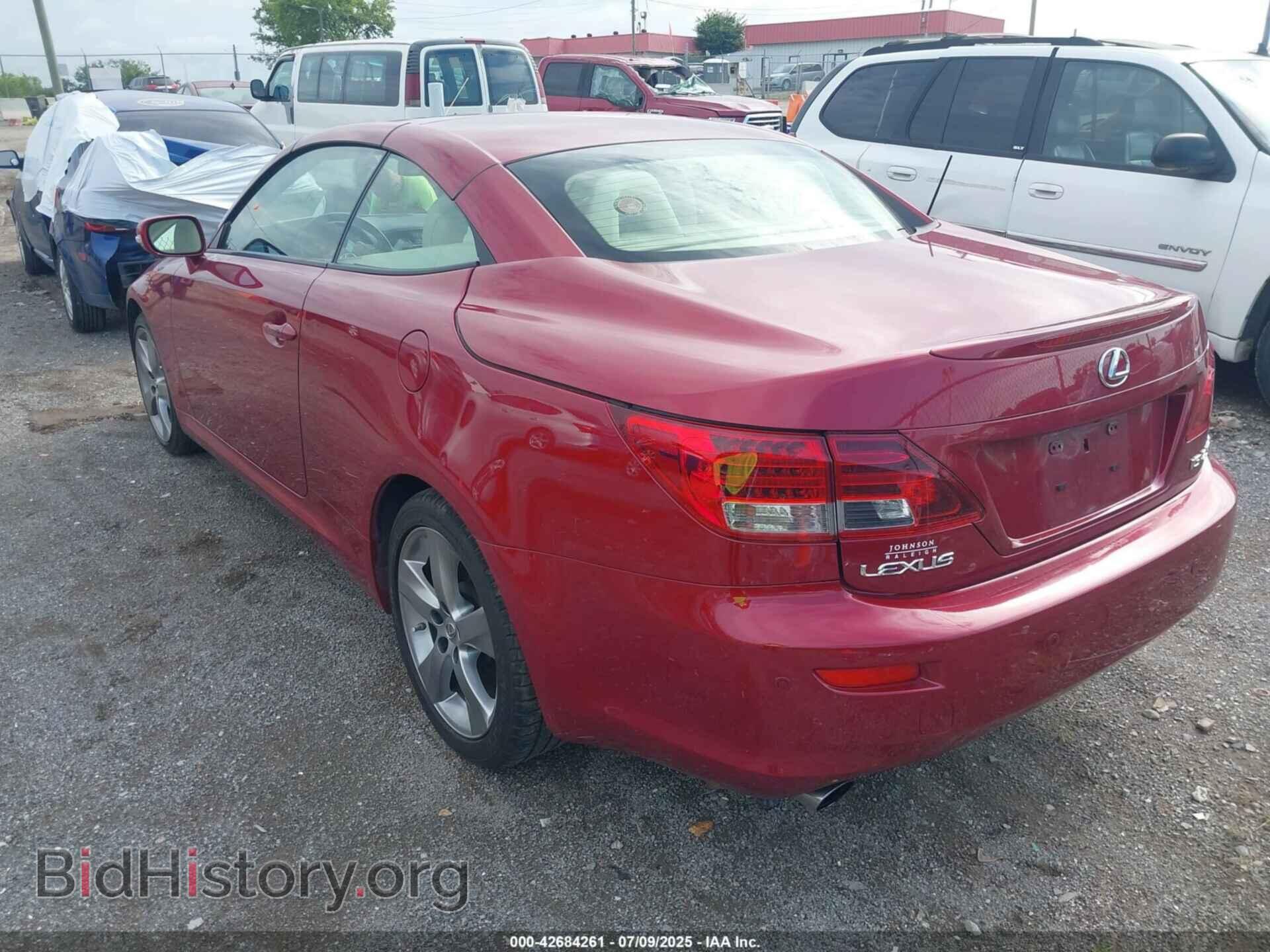 2010 LEXUS IS 250C - VIN: JTHFF2C28A2512322 - Фото 3