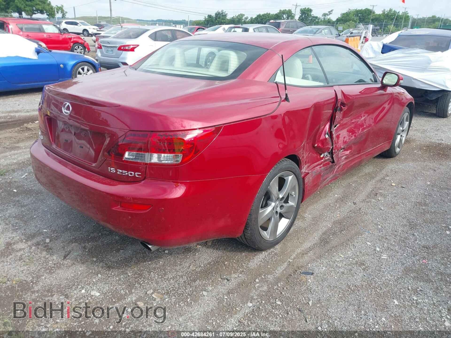 2010 LEXUS IS 250C - VIN: JTHFF2C28A2512322 - Фото 4