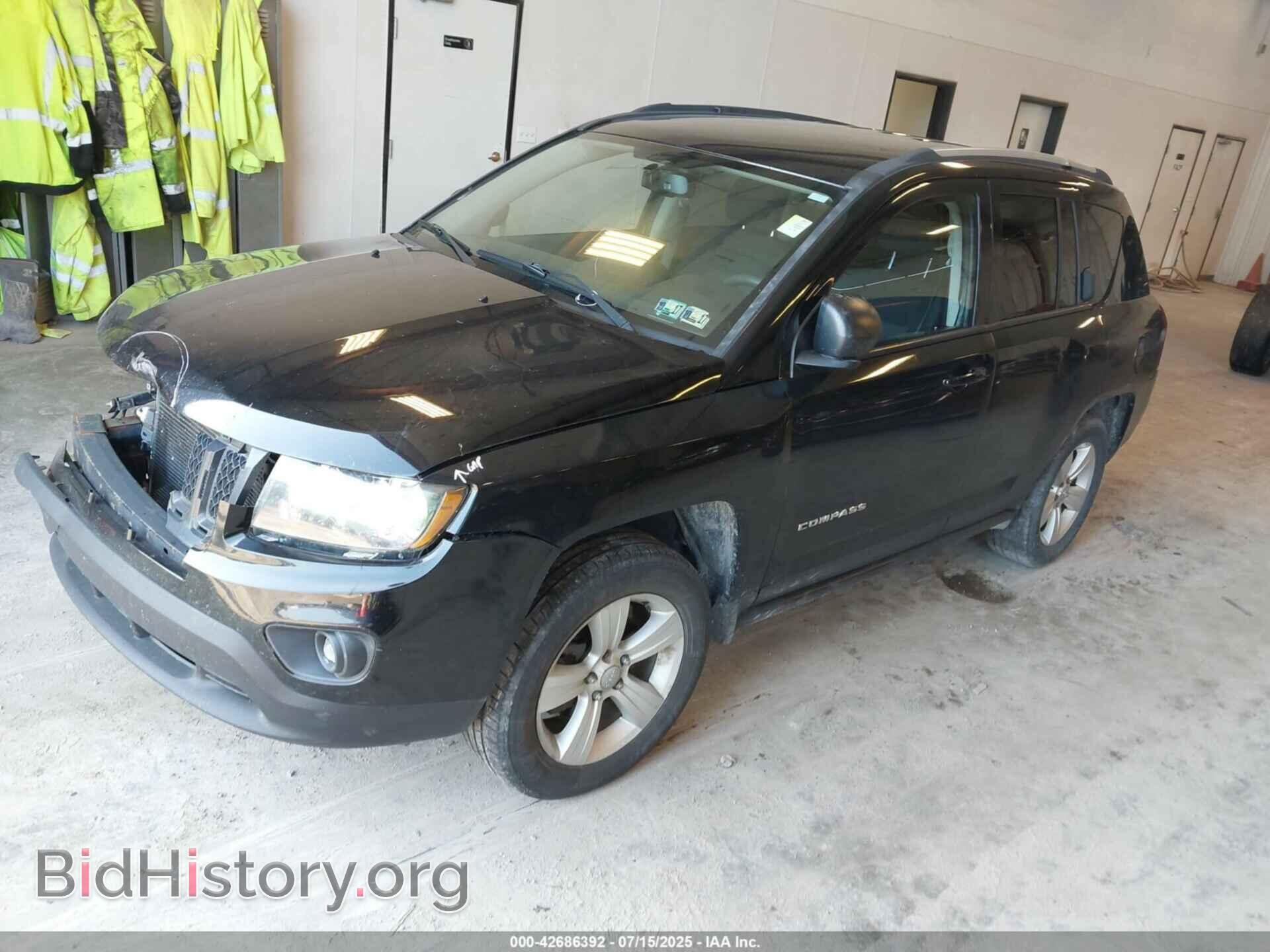 2017 JEEP COMPASS - VIN: 1C4NJDBB4HD141764 - Фото 2