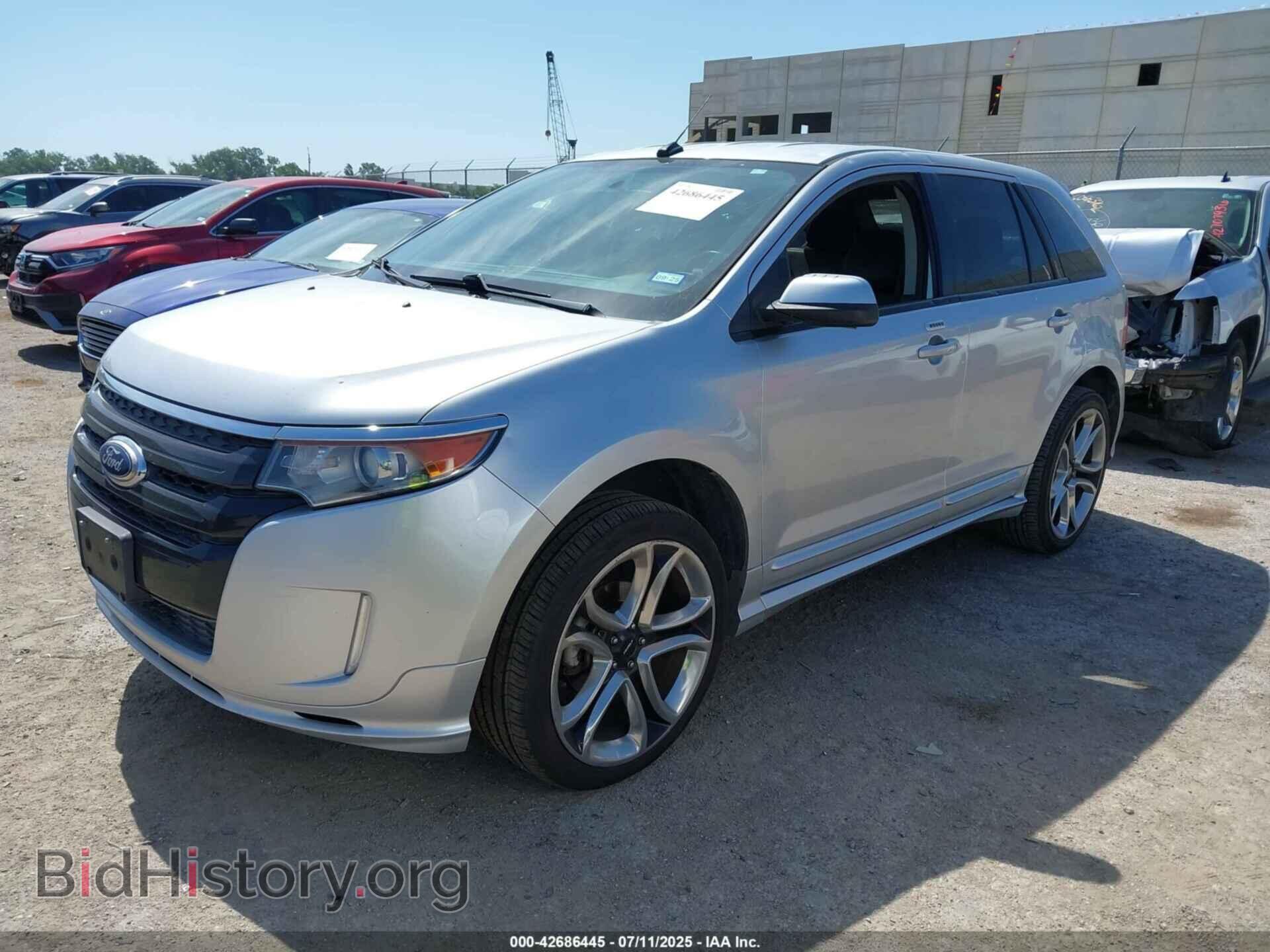 2014 FORD EDGE - VIN: 2FMDK3AK6EBA34863 - Фото 2