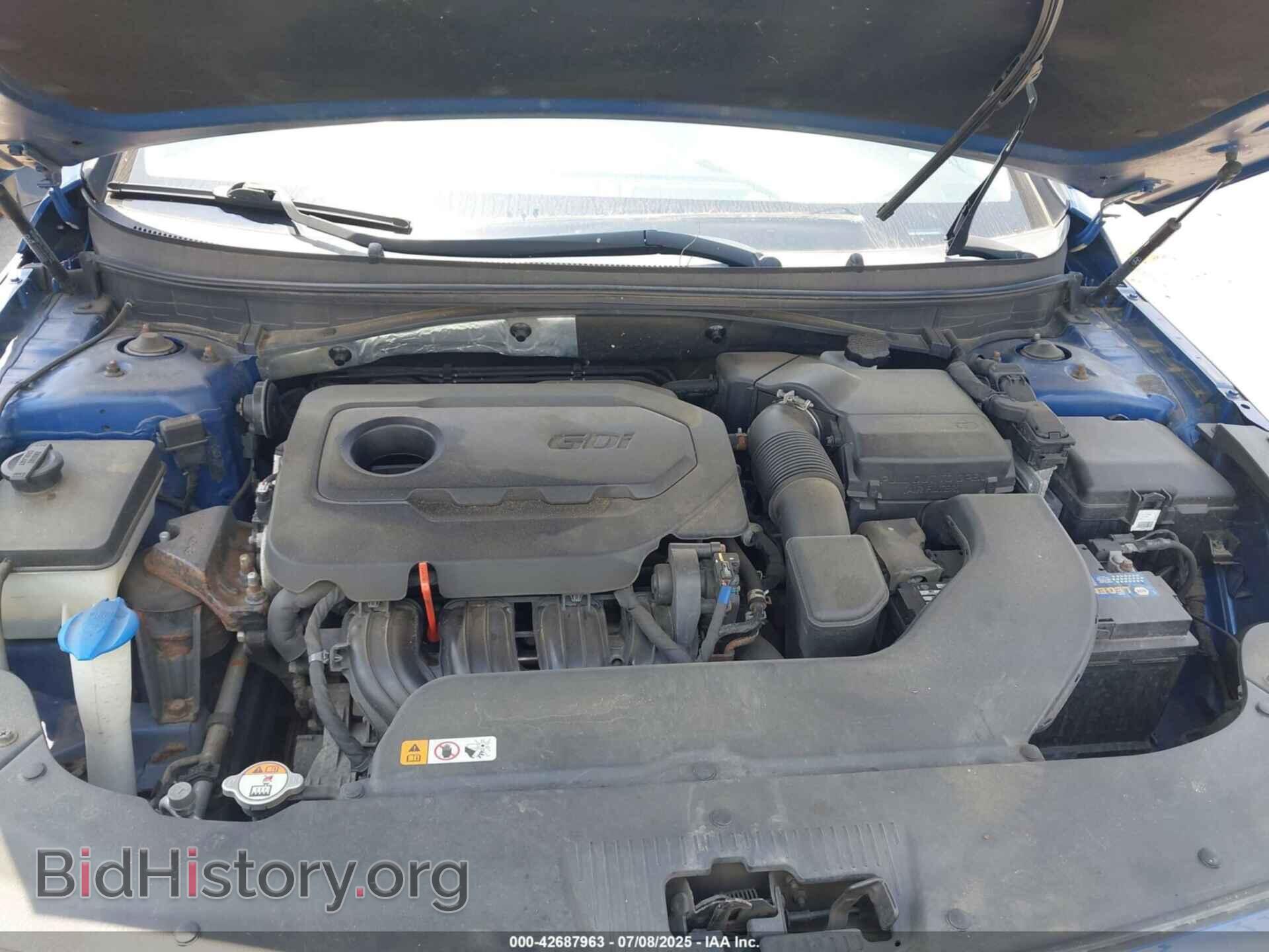 2017 HYUNDAI SONATA - VIN: 5NPE24AF5HH517593 - Фото 10
