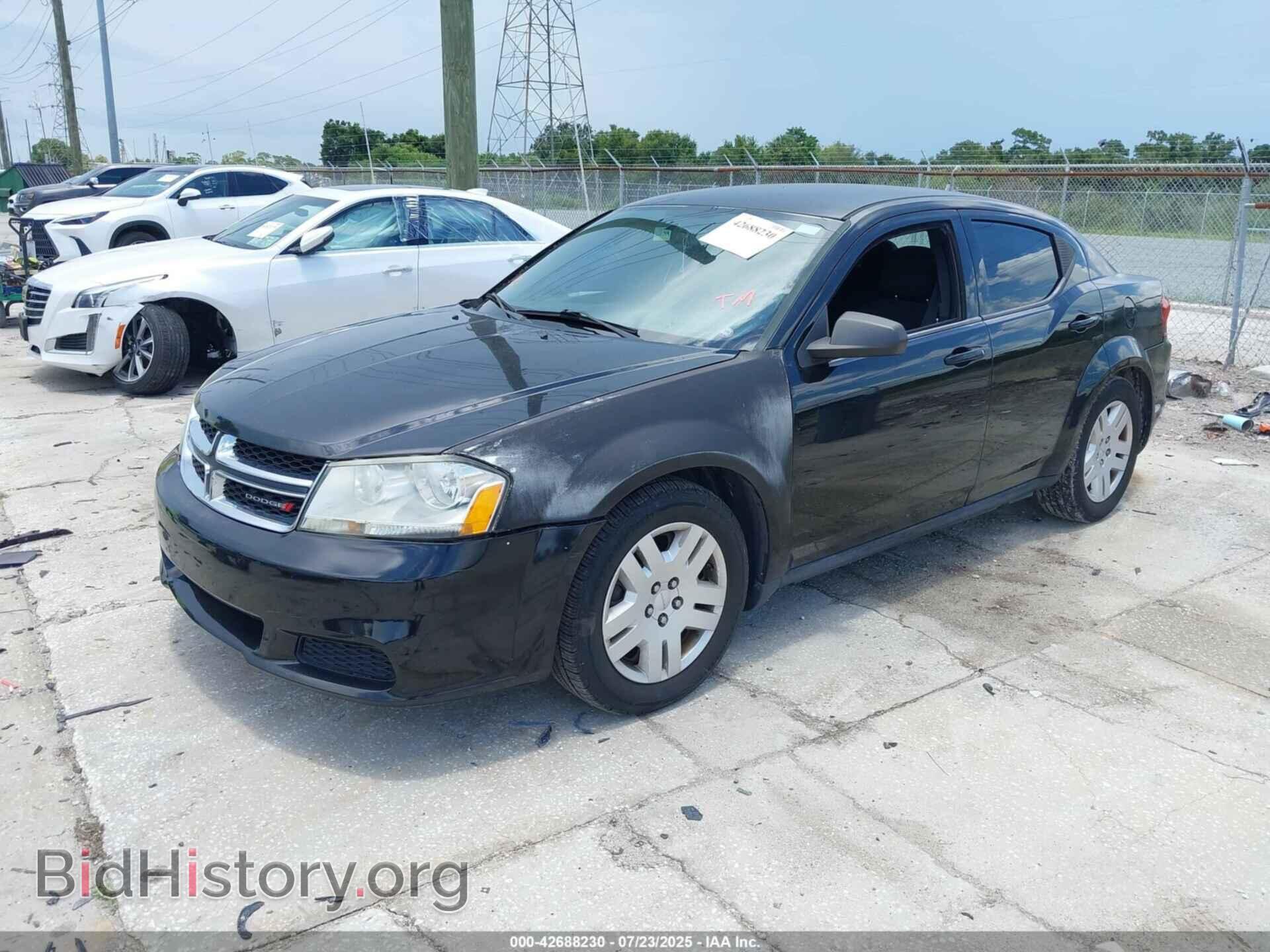 2013 DODGE AVENGER - VIN: 1C3CDZAB4DN628176 - Фото 2