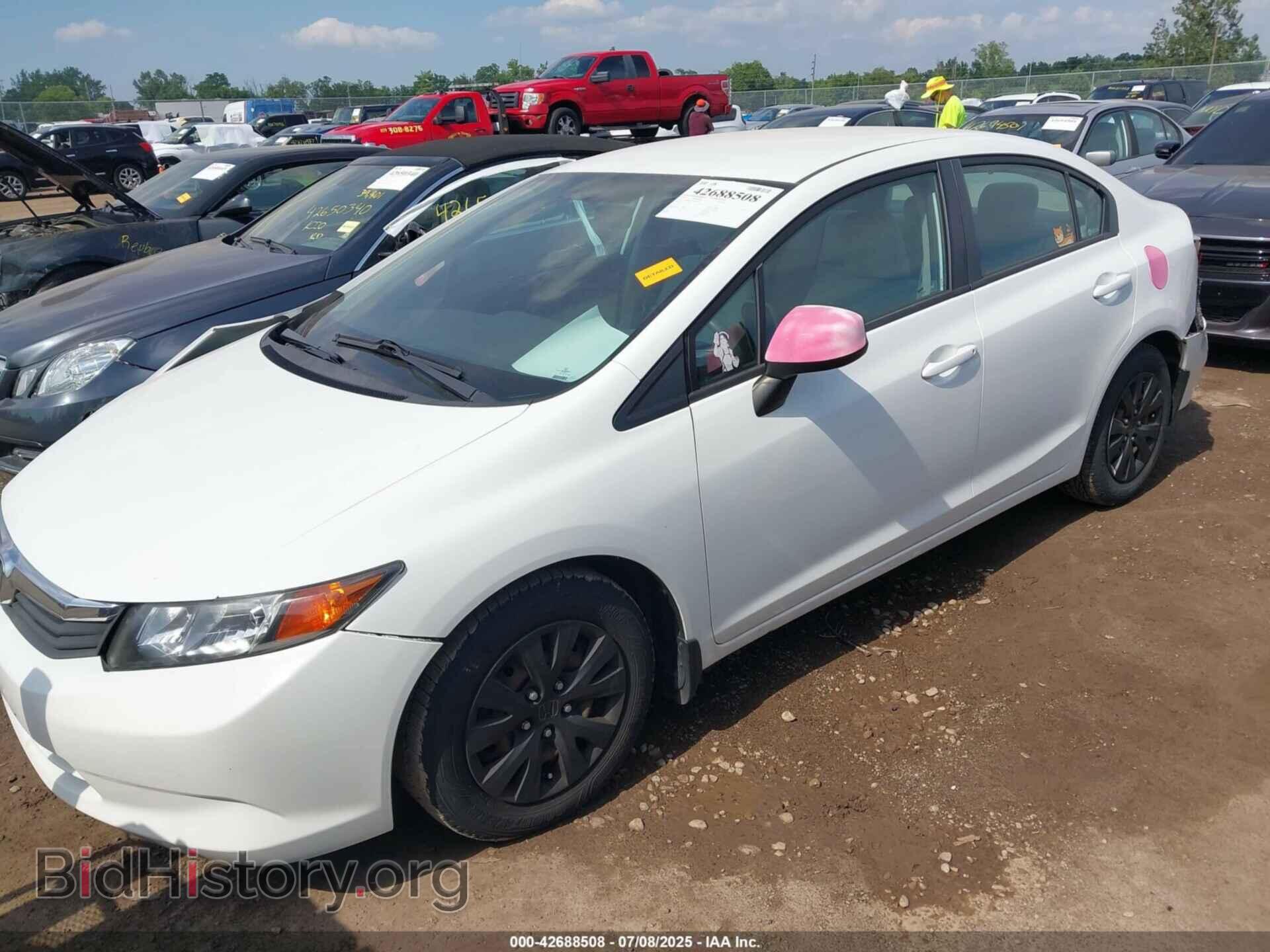 2012 HONDA CIVIC - VIN: 19XFB2F58CE061059 - Photo 2