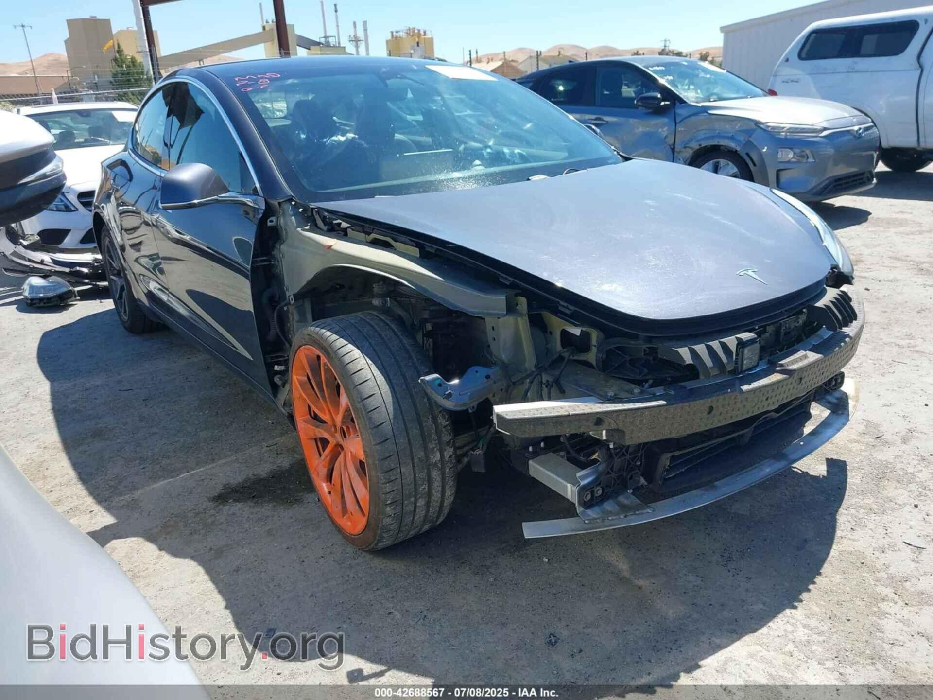 Photo 5YJ3E1EA4KF424727 - TESLA MODEL 3 2019