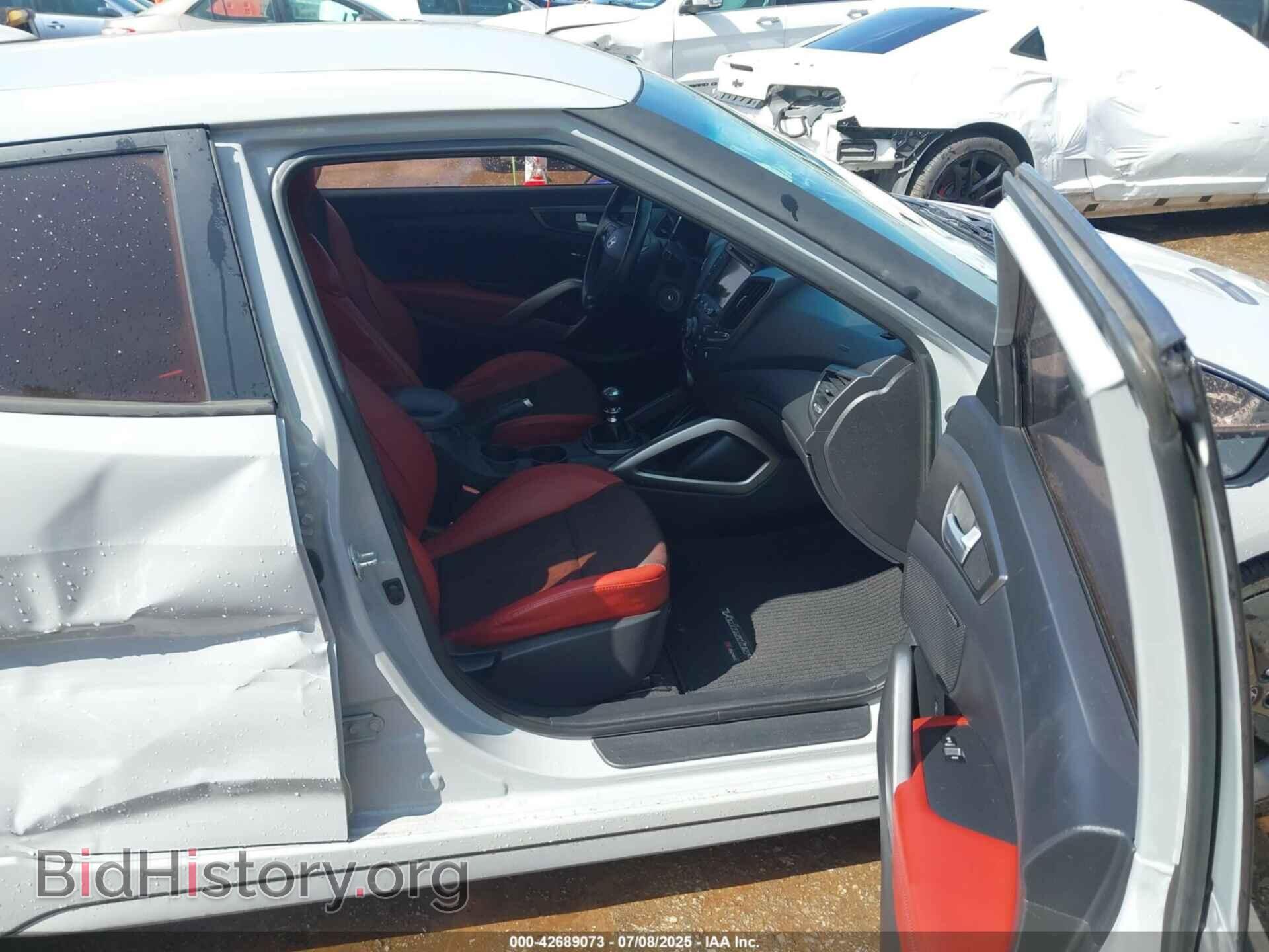 2014 HYUNDAI VELOSTER - VIN: KMHTC6AE4EU199020 - Фото 5
