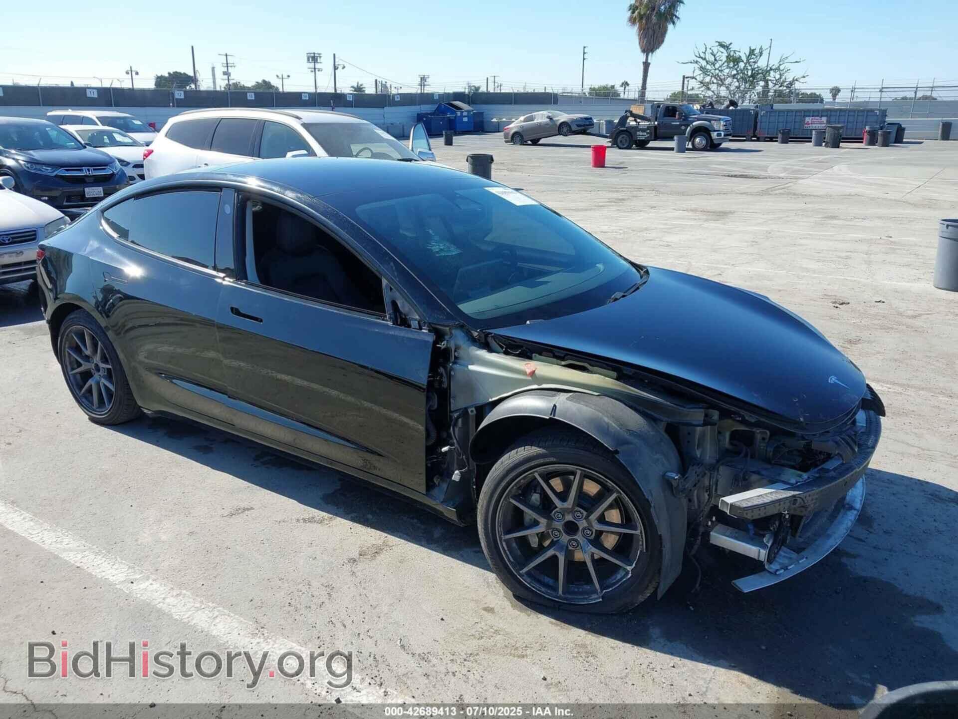 Photo 5YJ3E1EA7MF998323 - TESLA MODEL 3 2021