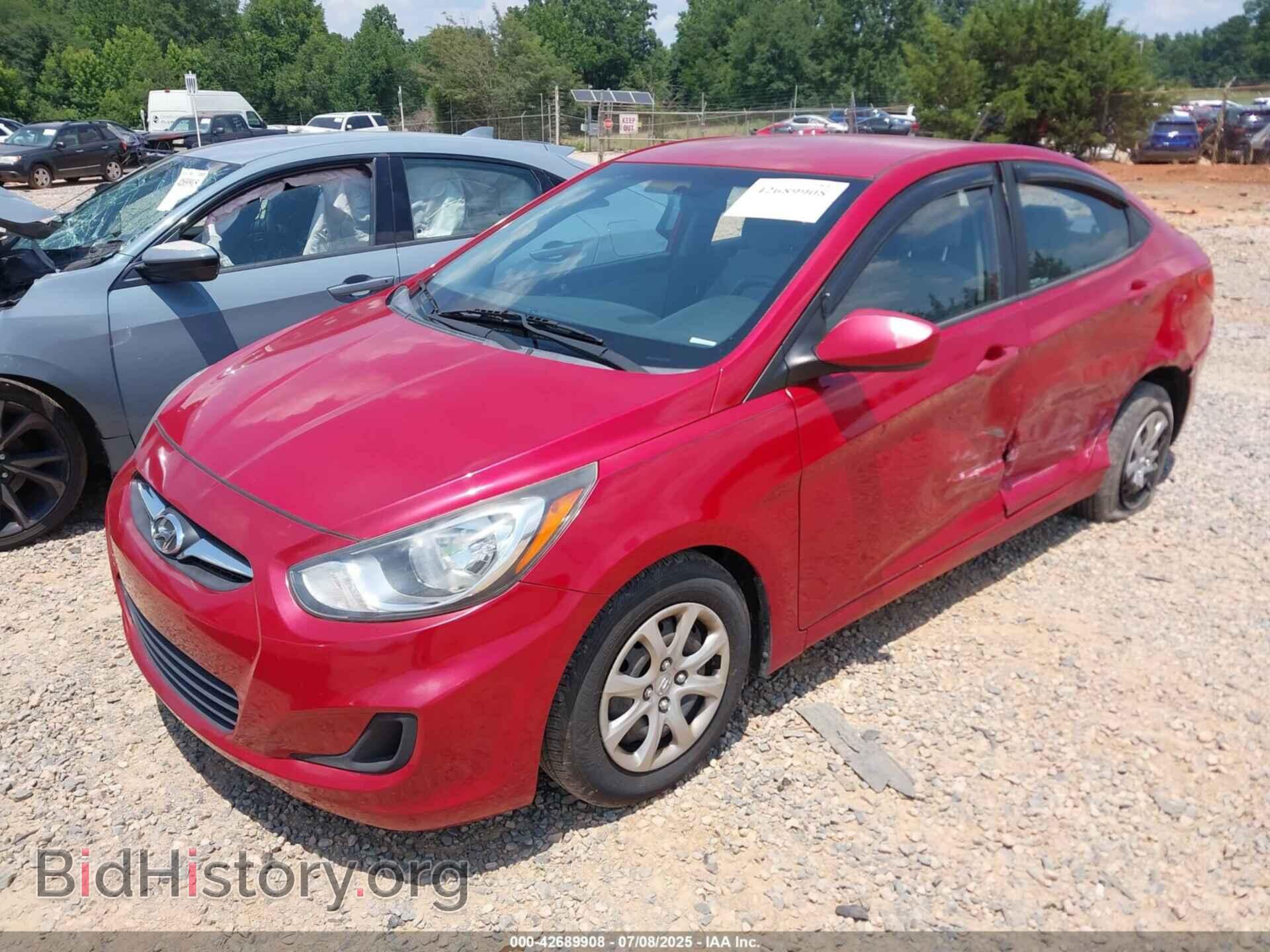 2013 HYUNDAI ACCENT - VIN: KMHCT4AE8DU556508 - Фото 2