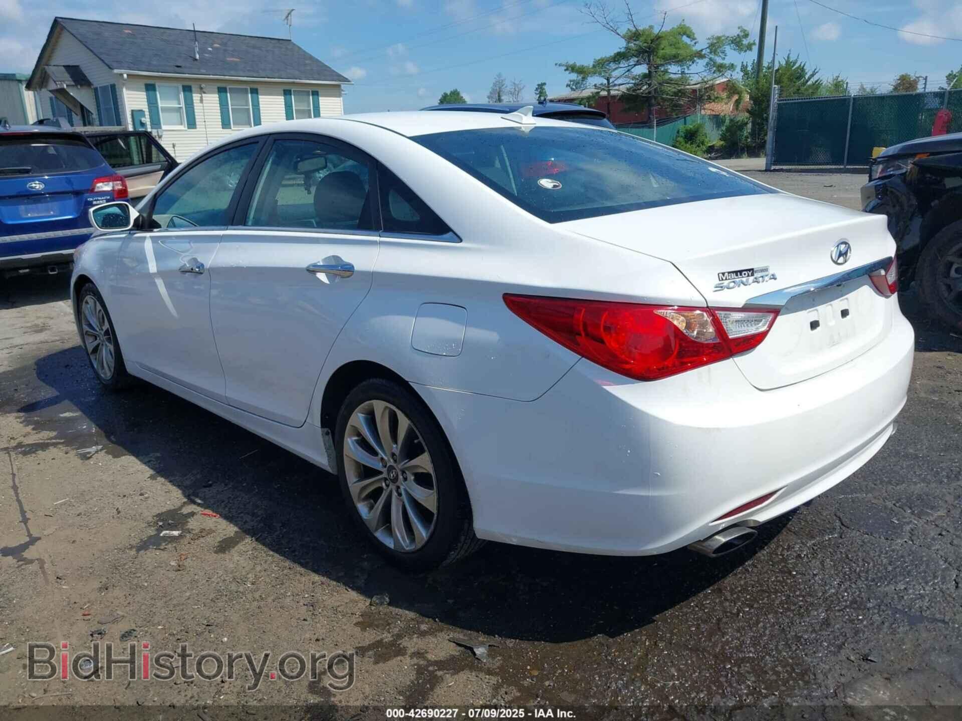 2013 HYUNDAI SONATA - VIN: 5NPEC4AC3DH760297 - Фото 3