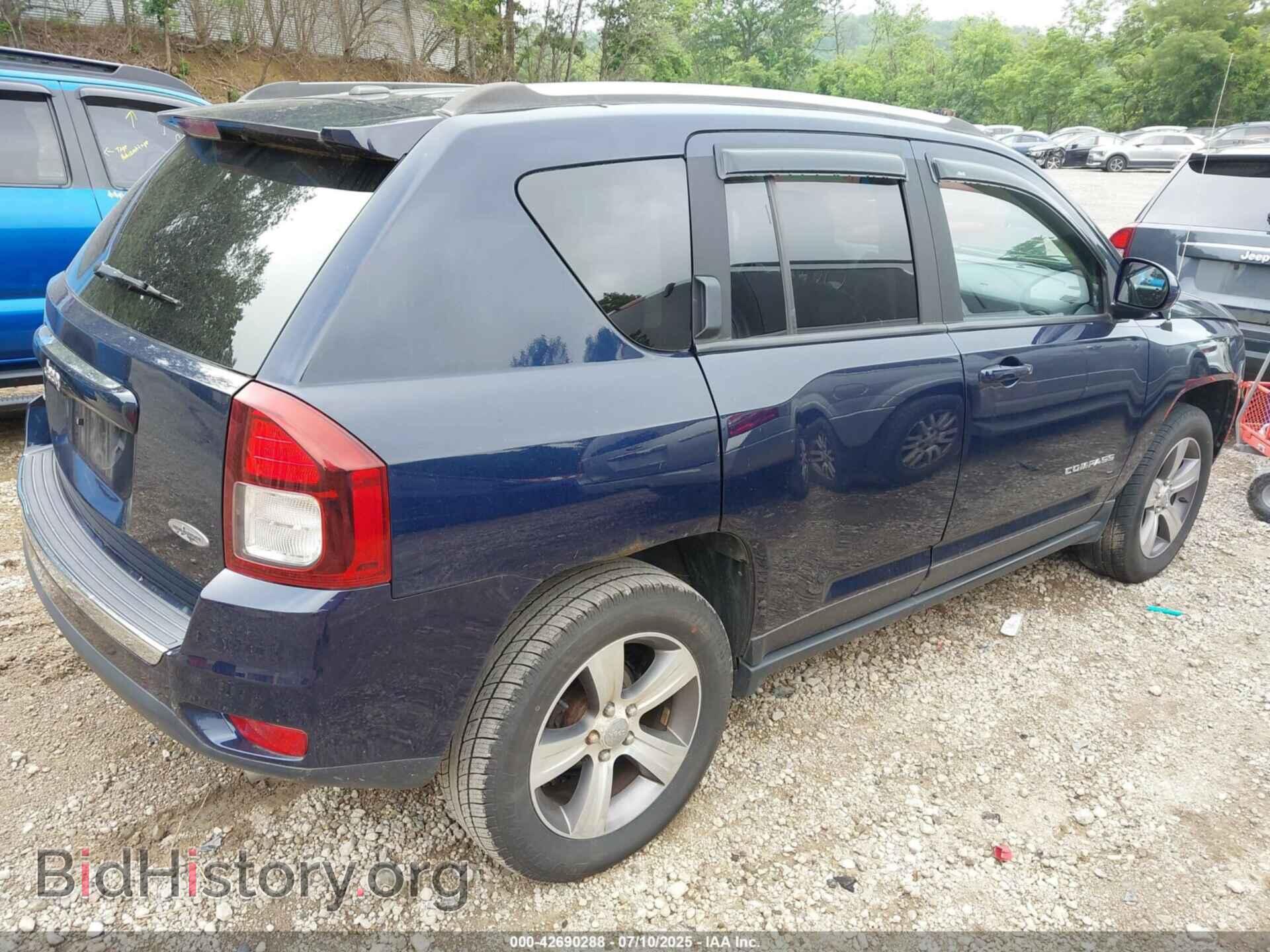 2016 JEEP COMPASS - VIN: 1C4NJDEB4GD702104 - Фото 4