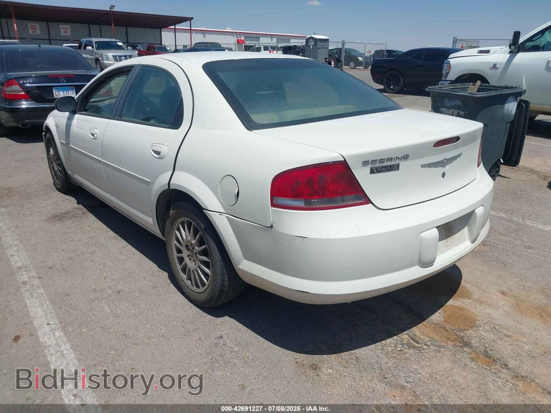 2006 CHRYSLER SEBRING - VIN: 1C3EL46X76N252577 - Фото 3