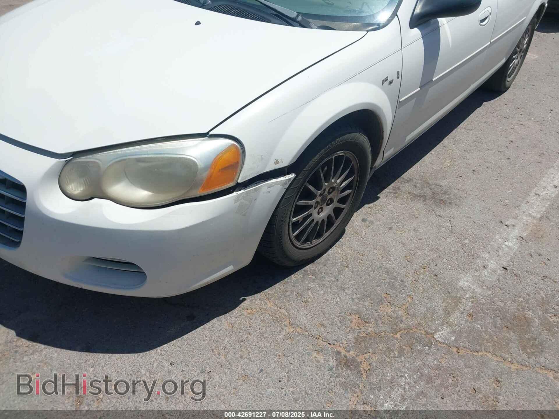 2006 CHRYSLER SEBRING - VIN: 1C3EL46X76N252577 - Фото 6