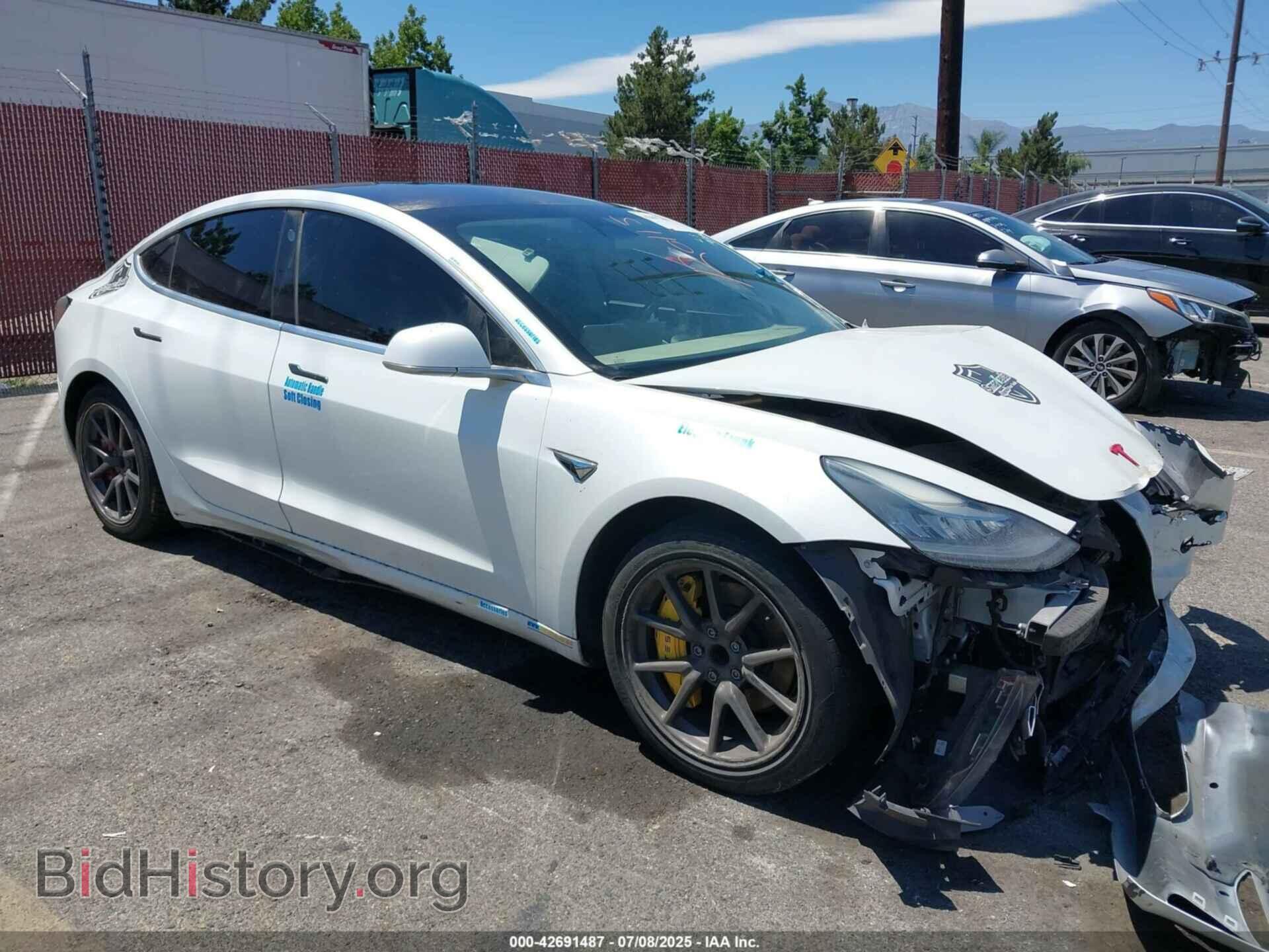 Photo 5YJ3E1EA8KF309791 - TESLA MODEL 3 2019