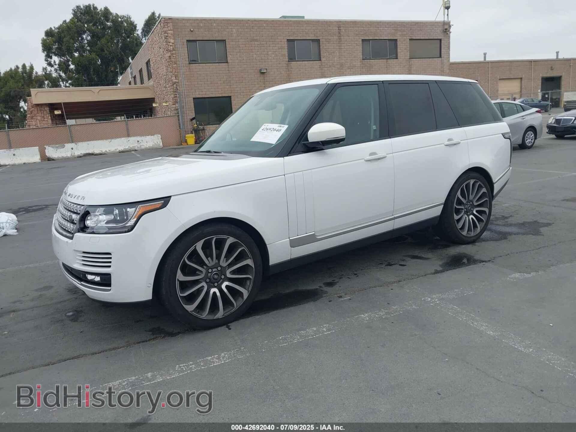 2015 LAND ROVER RANGE ROVER - VIN: SALGS2VF2FA235545 - Фото 2