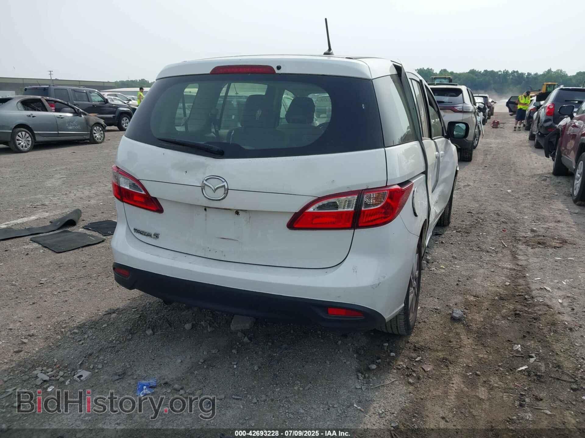 2012 MAZDA 5 - VIN: JM1CW2BL0C0130461 - Фото 4