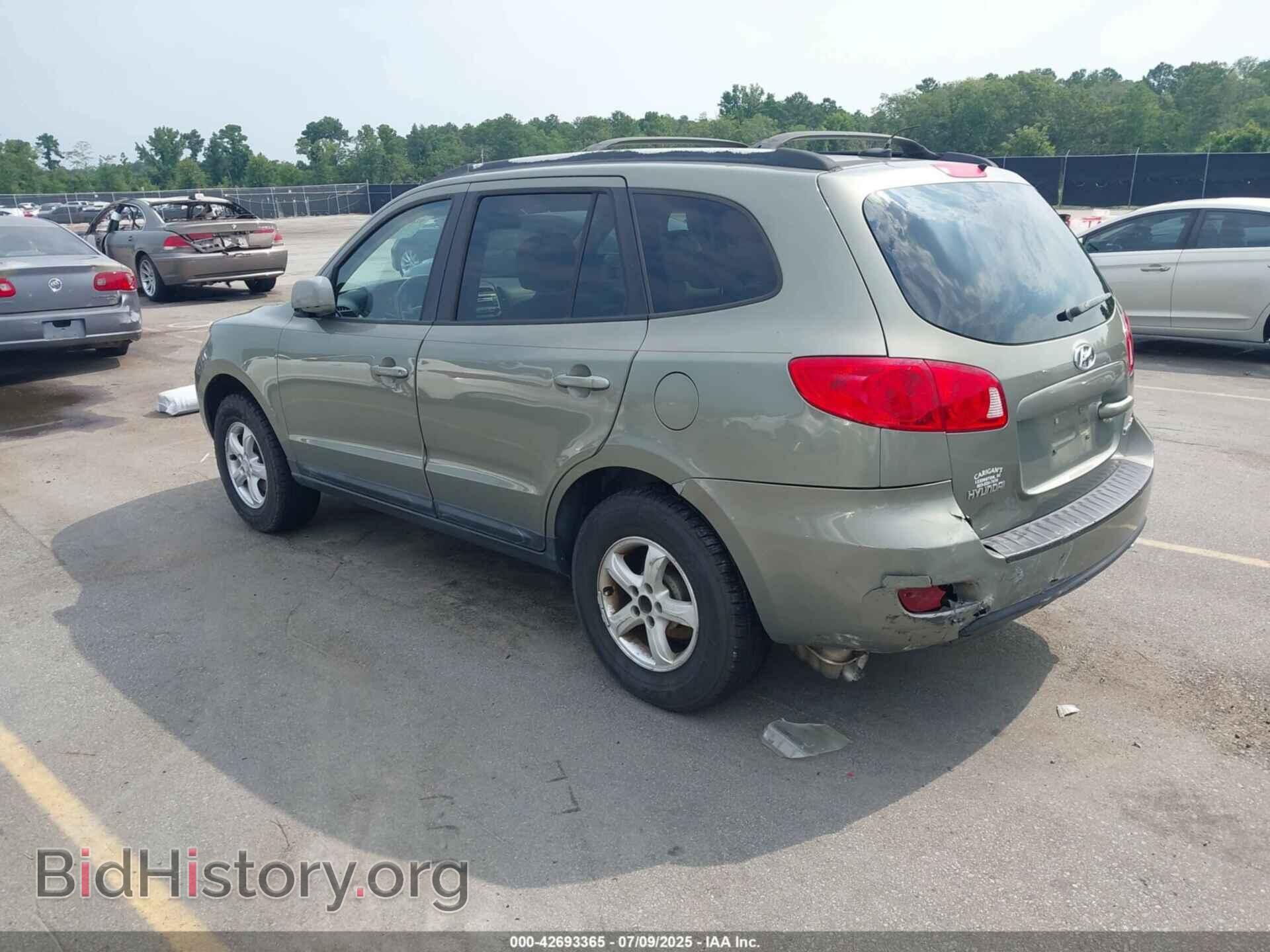 2008 HYUNDAI SANTA FE - VIN: 5NMSG13D48H157776 - Фото 3