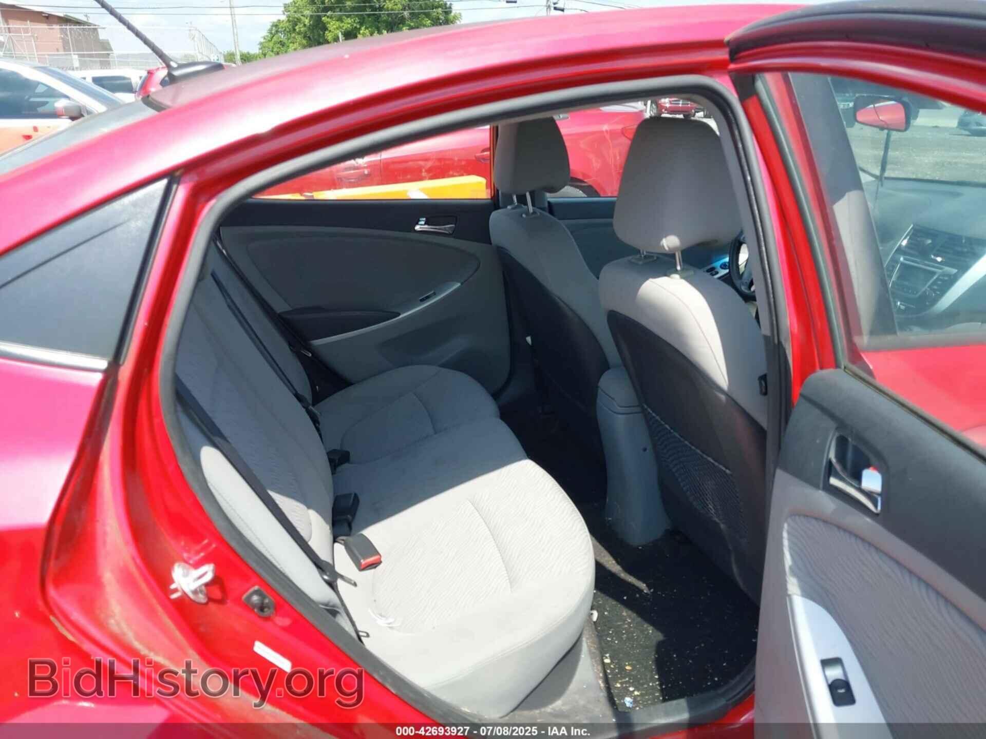 2014 HYUNDAI ACCENT - VIN: KMHCU4AEXEU620269 - Фото 8