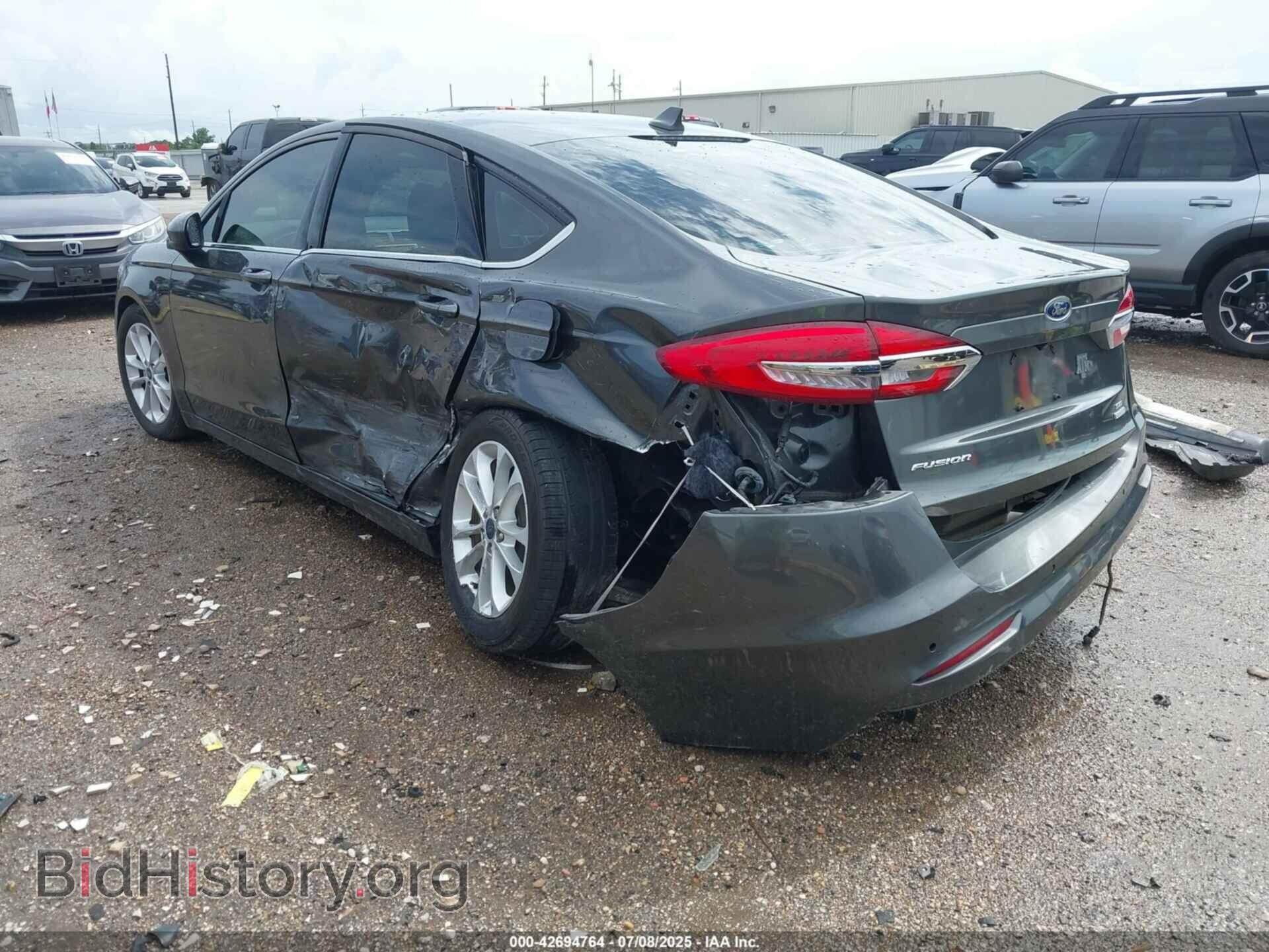 2019 FORD FUSION - VIN: 3FA6P0HD3KR170102 - Фото 3