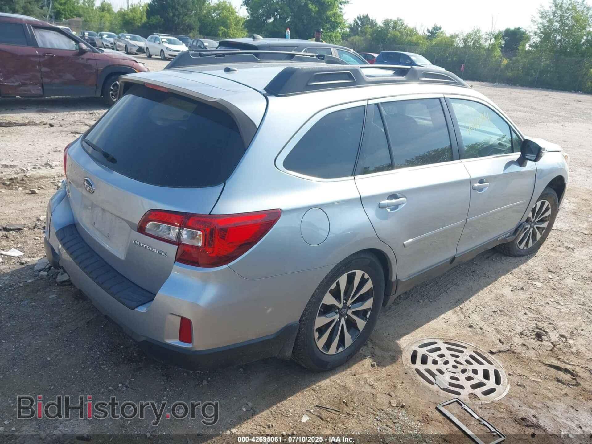 2015 SUBARU OUTBACK - VIN: 4S4BSBLC9F3322966 - Фото 4
