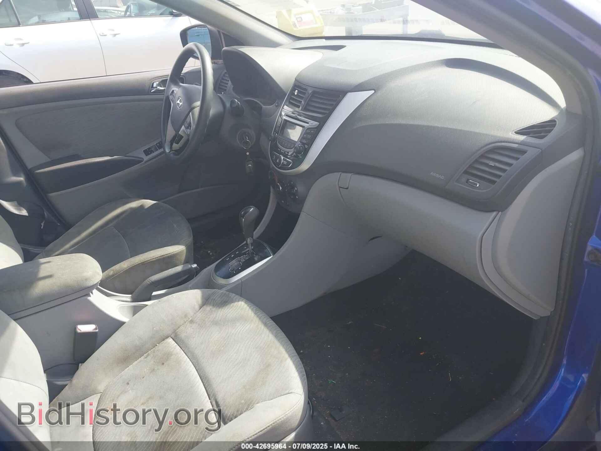 2013 HYUNDAI ACCENT - VIN: KMHCU4AE1DU355384 - Фото 5