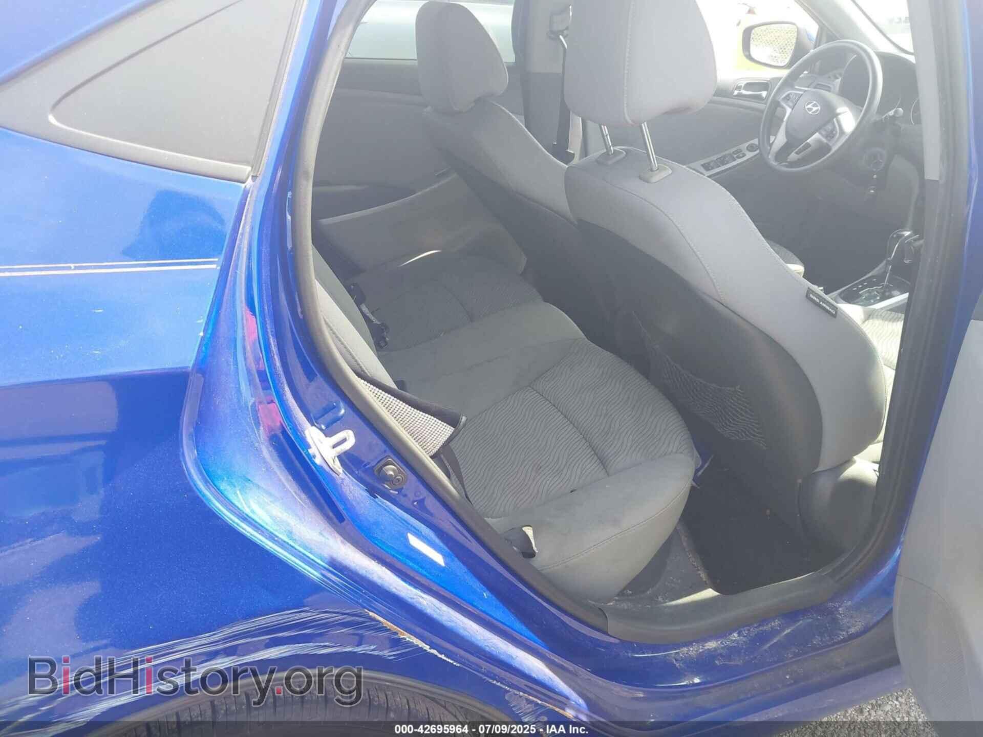 2013 HYUNDAI ACCENT - VIN: KMHCU4AE1DU355384 - Фото 8