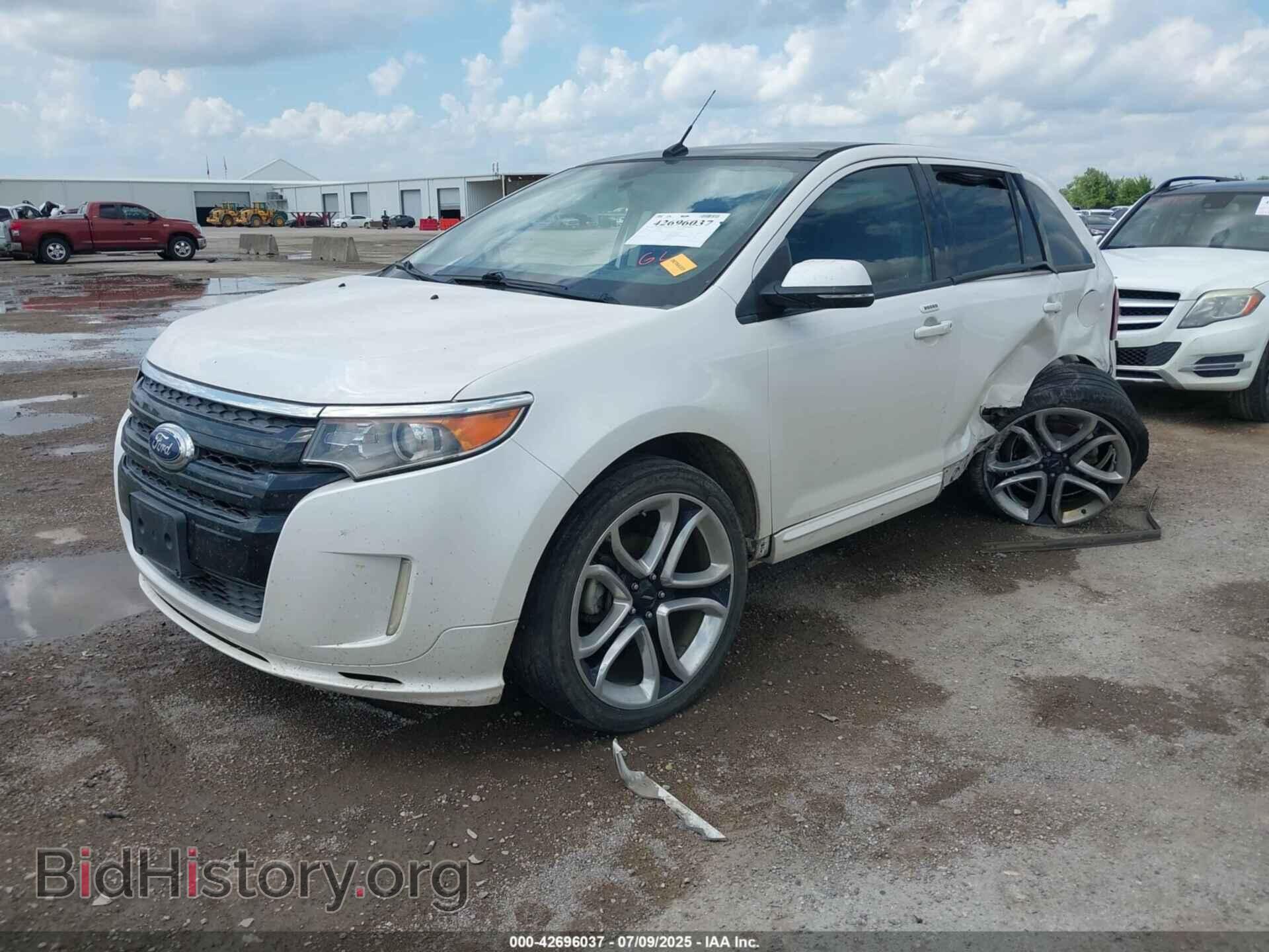2014 FORD EDGE - VIN: 2FMDK3AK0EBA74663 - Фото 2