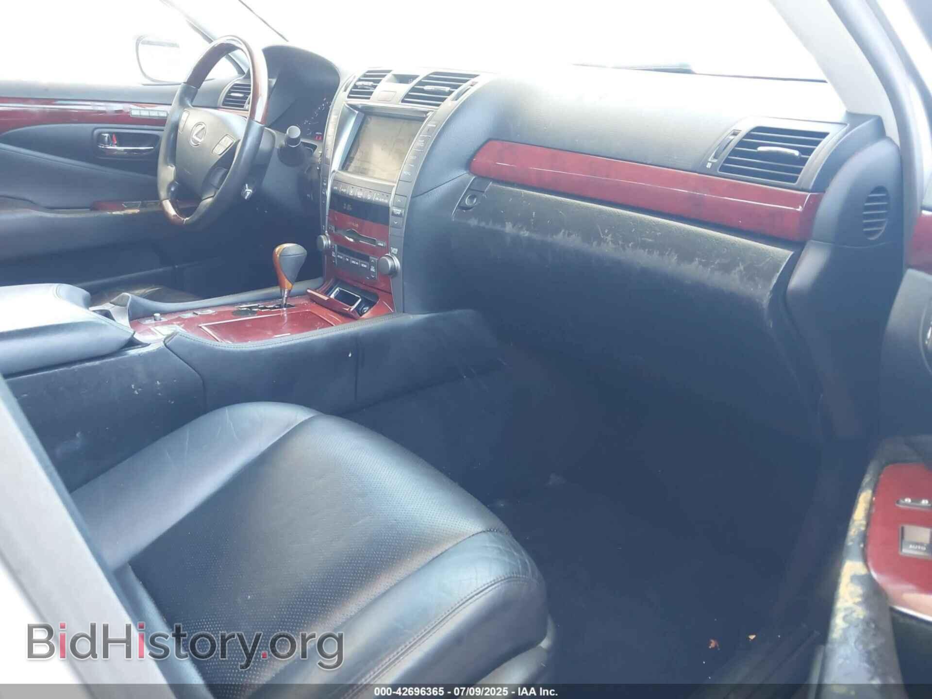 2008 LEXUS LS 460 - VIN: JTHBL46F685082333 - Фото 5