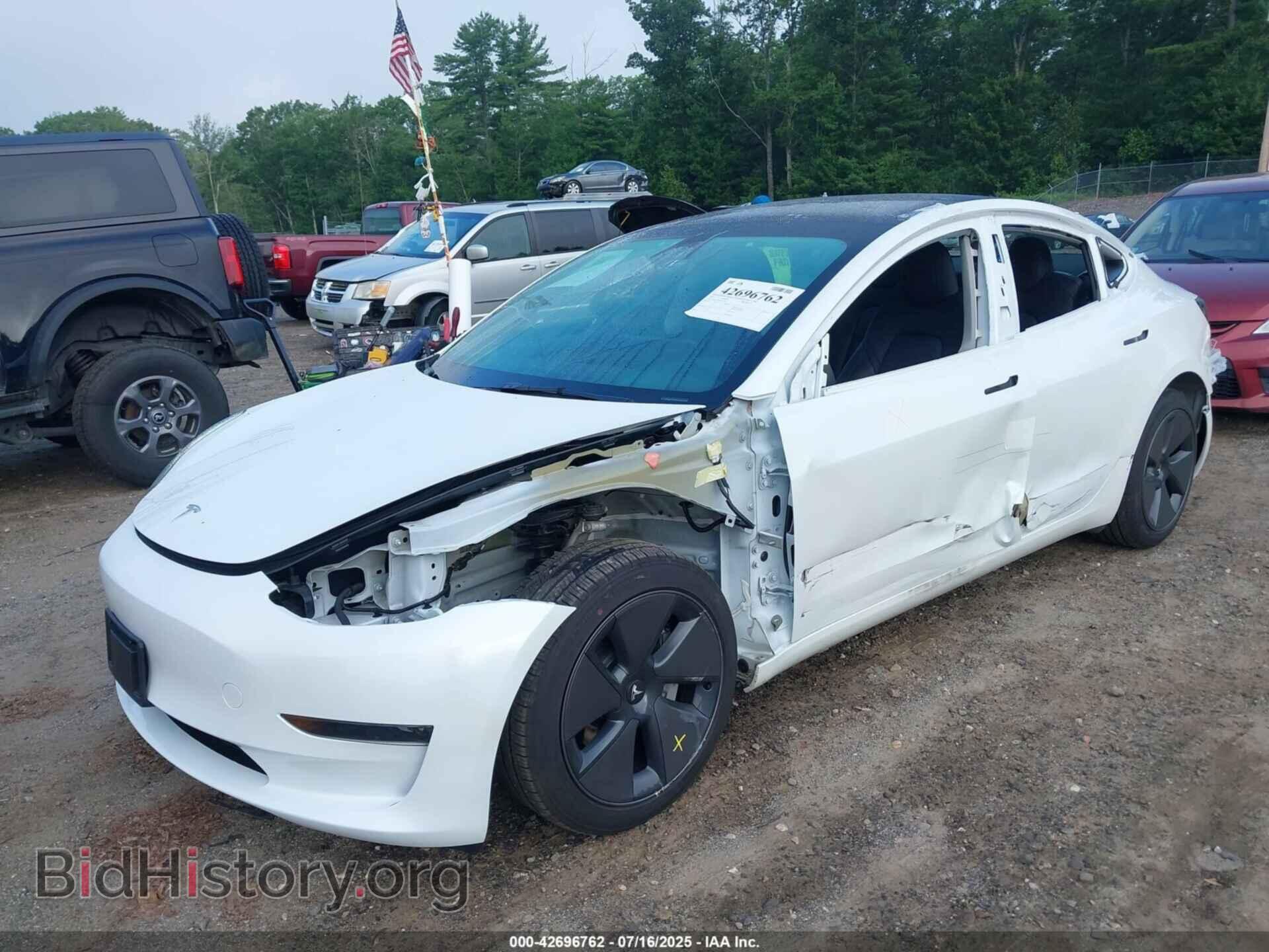 2023 TESLA MODEL 3 - VIN: 5YJ3E1EA9PF656036 - Фото 2