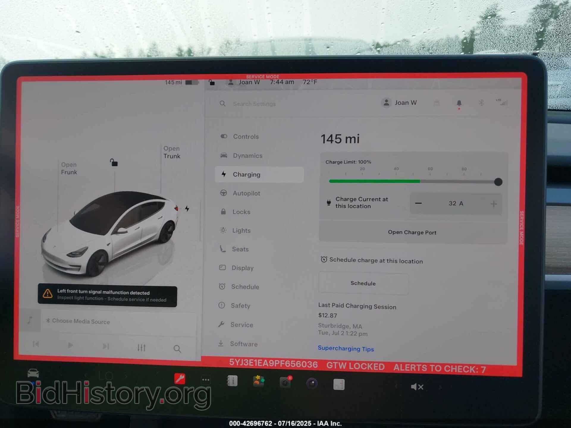 2023 TESLA MODEL 3 - VIN: 5YJ3E1EA9PF656036 - Фото 5