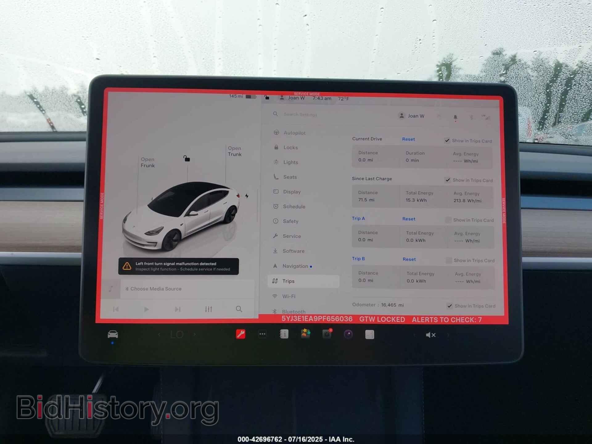 2023 TESLA MODEL 3 - VIN: 5YJ3E1EA9PF656036 - Фото 6