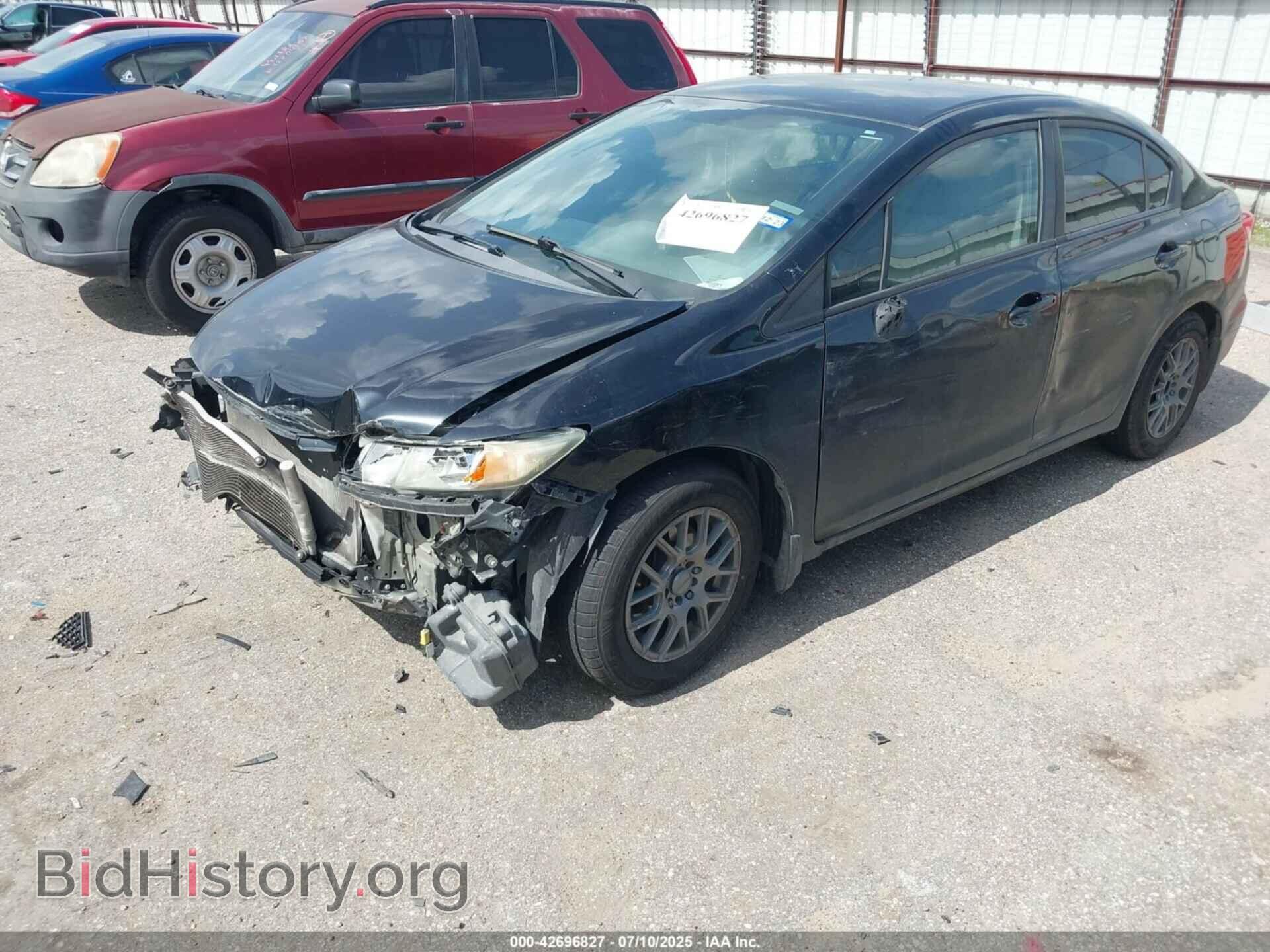 2014 HONDA CIVIC - VIN: 19XFB2F51EE000767 - Фото 2
