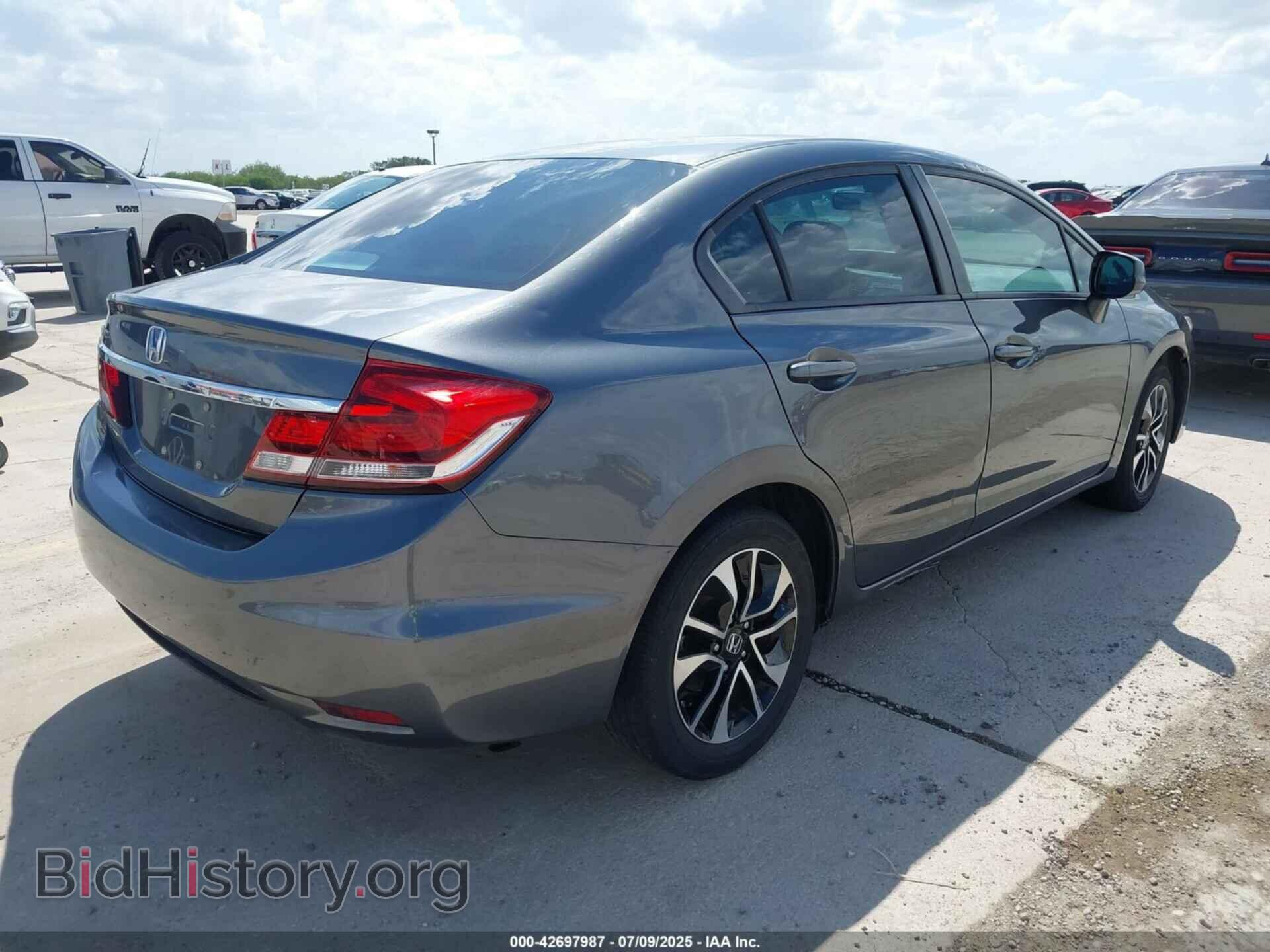 2013 HONDA CIVIC - VIN: 19XFB2F90DE080421 - Фото 4