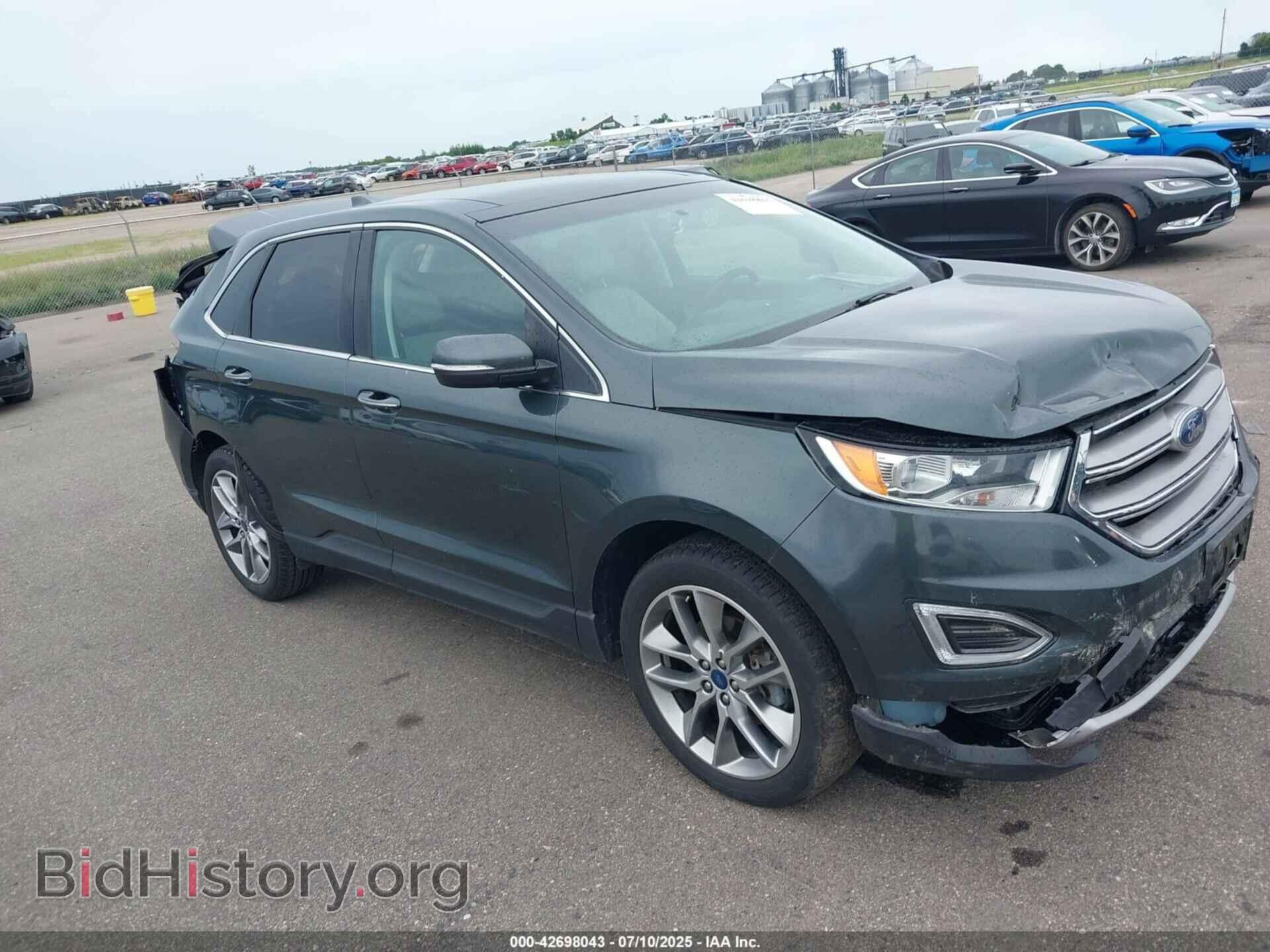 Фотография 2FMTK3K91FBB85098 - FORD EDGE 2015